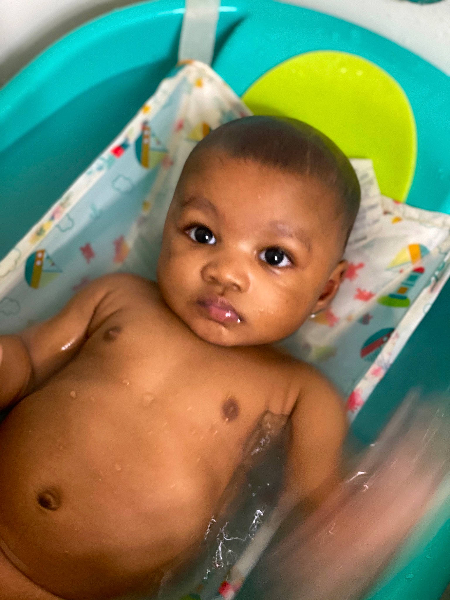 Derrick joined the competition — help win amazing prizes! abdomen, aqua, baby, baby_bathing, baby_products, barechested, bathing, cheek, chest, child, eyebrow, fluid, iris, muscle, navel, organ, person, skin, stomach, toddler