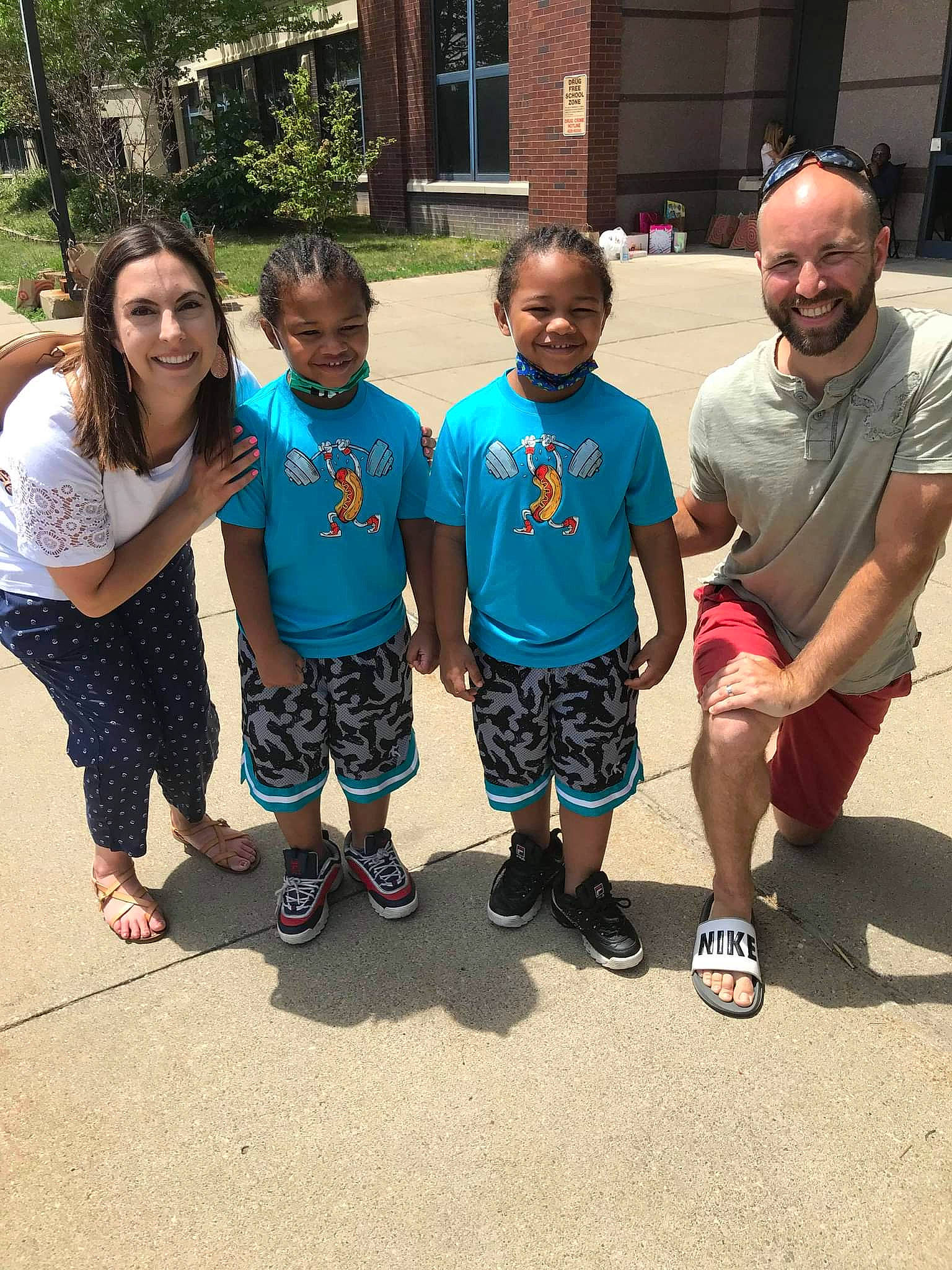 Rondell And Rockell is registered to the contest to win money with this photo: child, cool, event, fun, grass, happy, joy, leisure, neighbourhood, person, plant, recreation, shorts, smile, sneakers, style, summer, t_shirt, team, tourism