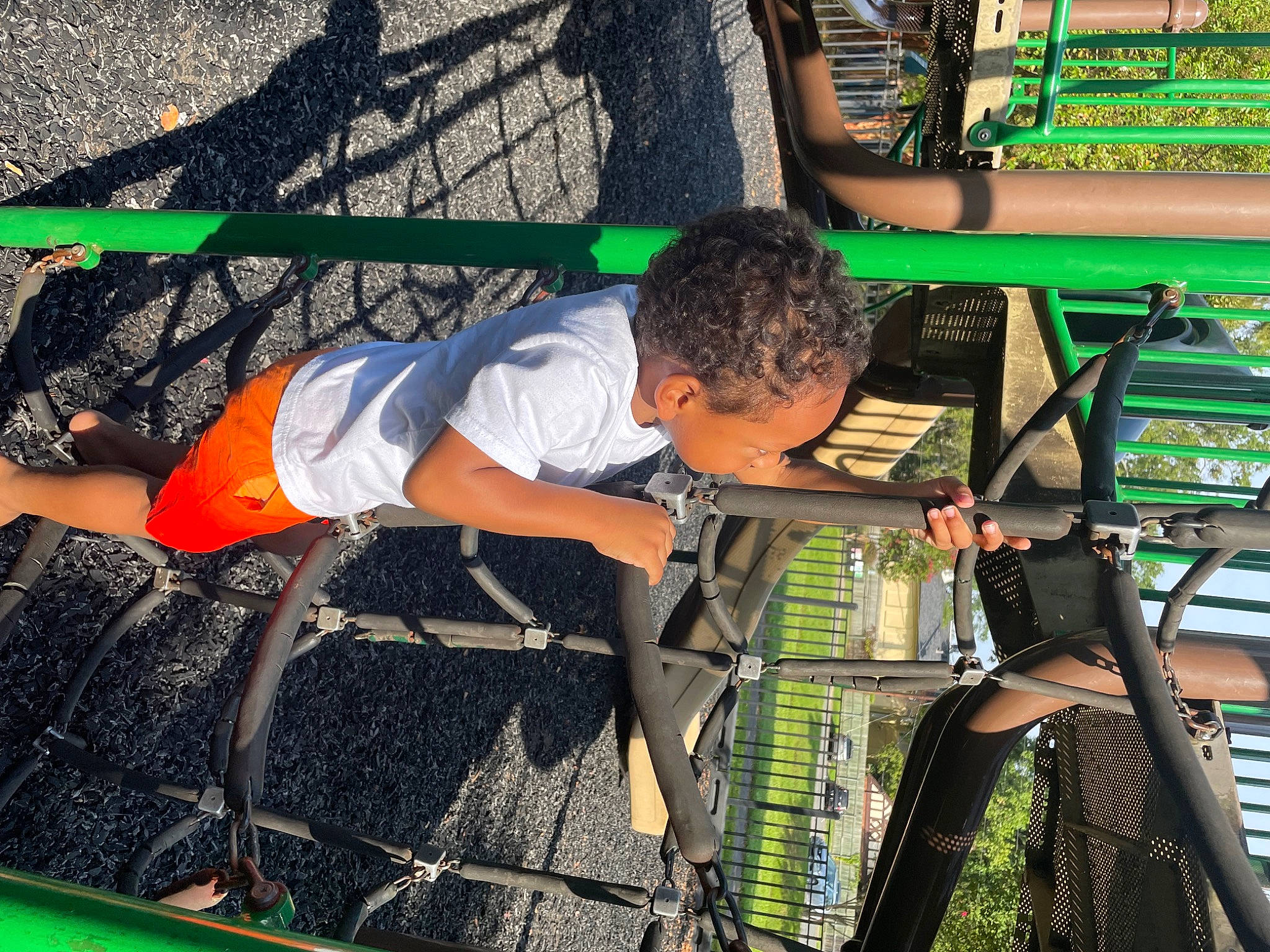 Kyriè joined the competition — help win amazing prizes! audio_equipment, child, electronic_engineering, entertainment, fun, grass, green, human_leg, leisure, machine, net, pattern, person, plant, recreation, shorts, snapshot, t_shirt, thigh, toddler