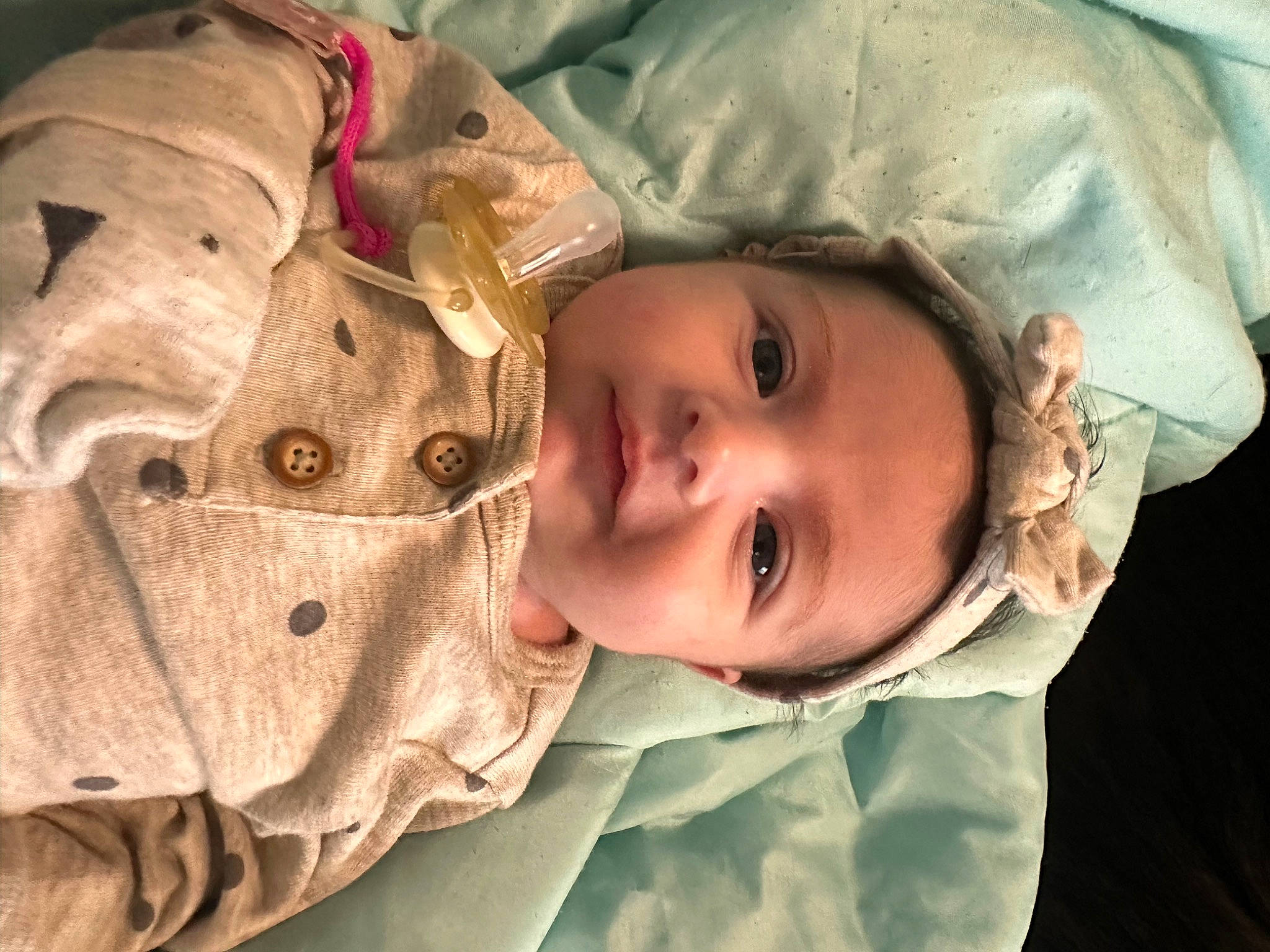 Valencia joined the competition — help win amazing prizes! baby, cheek, chin, ear, eye, eyebrow, facial_expression, forehead, hair, human_body, iris, lip, mouth, nose, outerwear, person, skin, sleeve, smile, textile