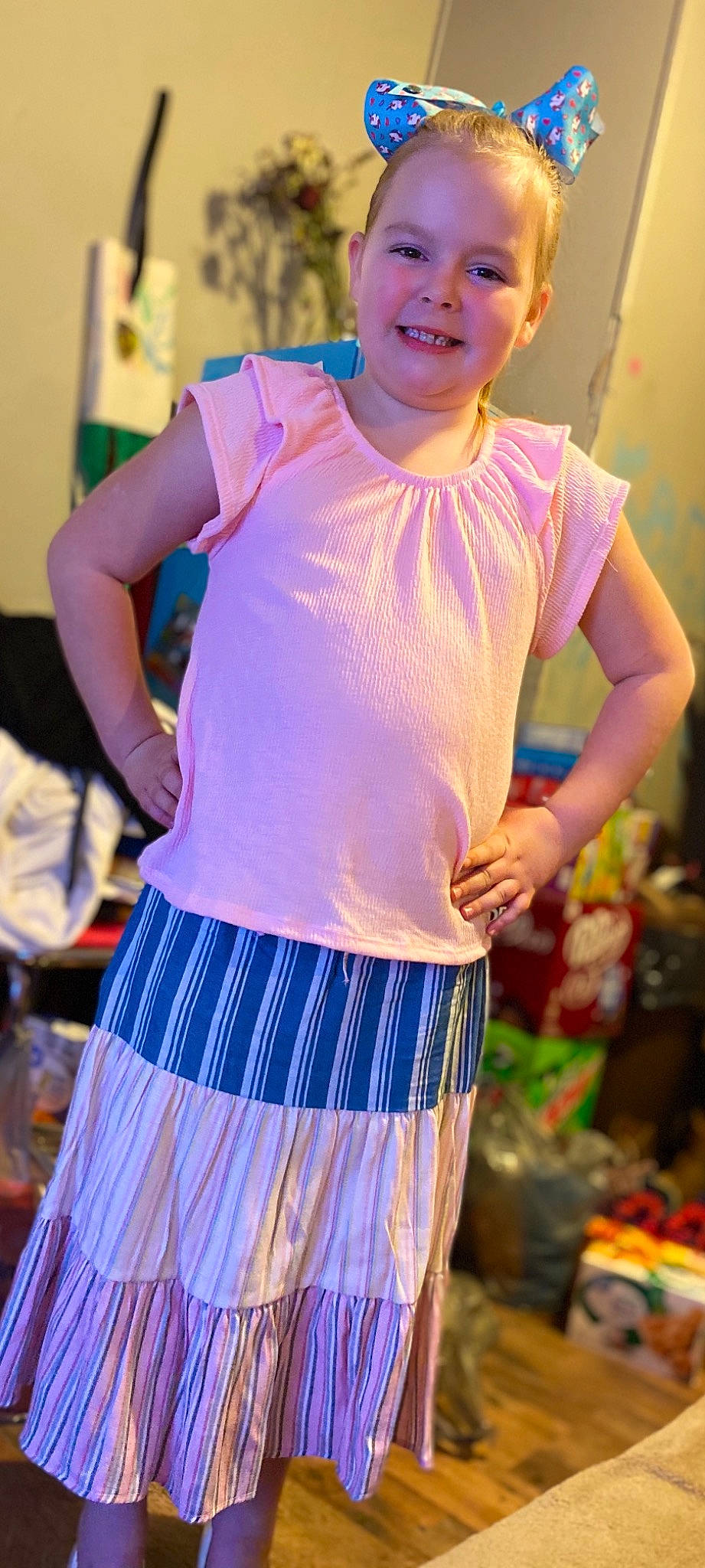 Karleigh is registered to the contest to win money with this photo: beauty, blue, electric_blue, entertainment, event, fashion, fashion_design, fun, happy, joy, magenta, people, performing_arts, person, photograph, purple, shoulder, sleeve, street_fashion, summer