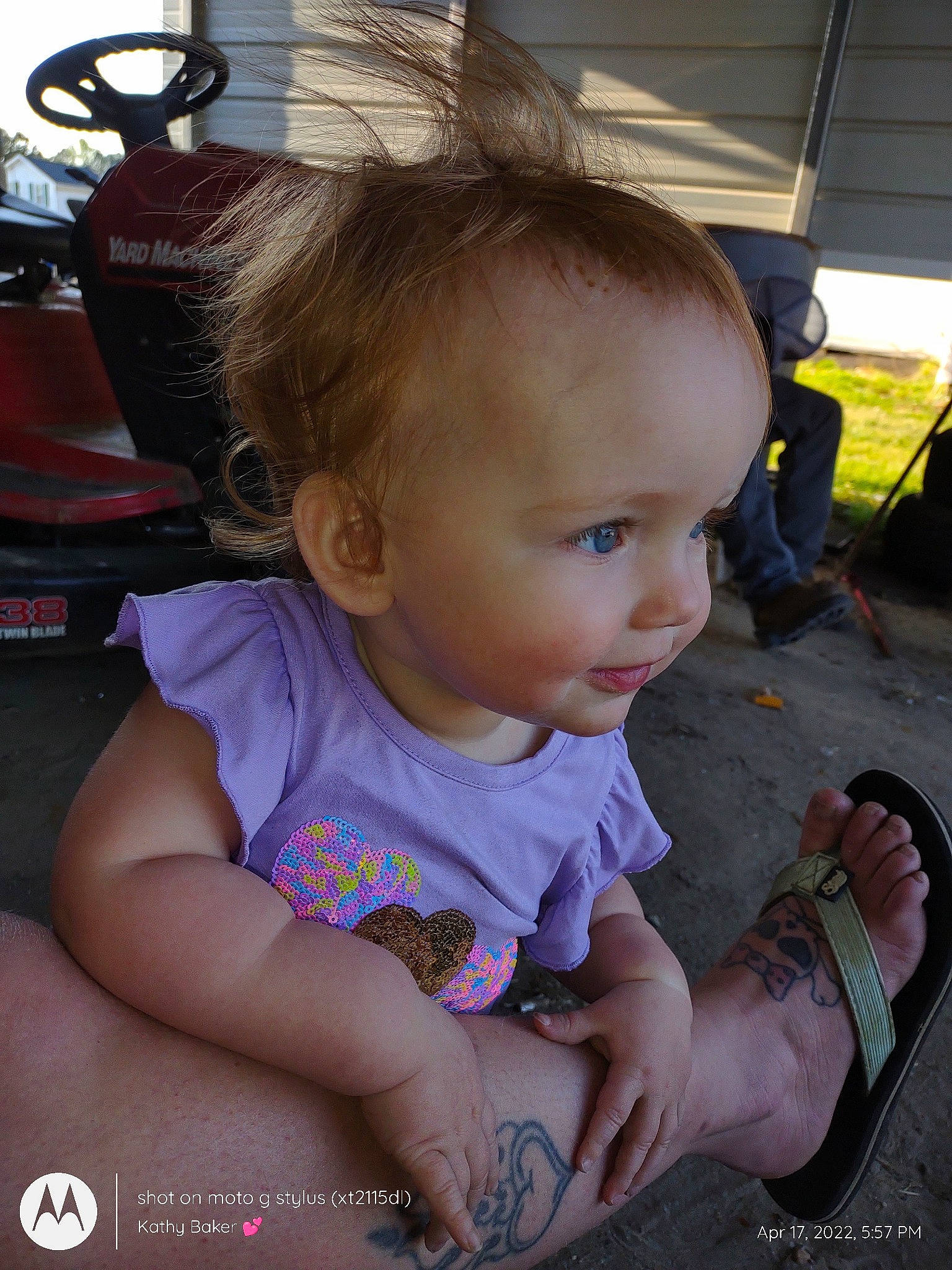 Riley is registered to the contest to win money with this photo: baby, baby_toddler_clothing, cheek, cool, eye, facial_expression, fun, hand, happy, head, human, mammal, organ, person, pink, product, skin, smile, toddler, vertebrate