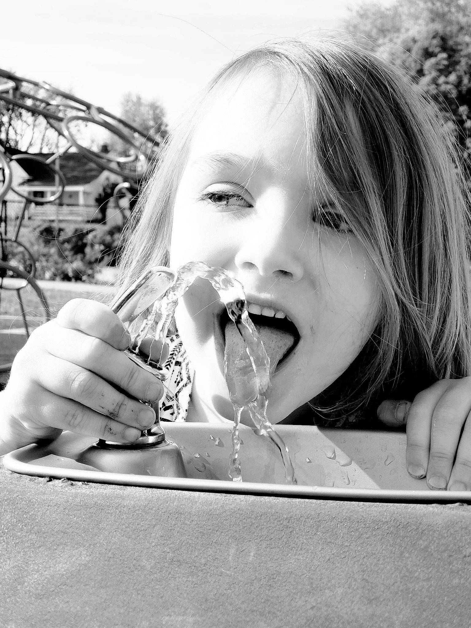 Kairi joined the competition — help win amazing prizes! black_and_white, child, eating, eye, facial_expression, fun, happy, laugh, lip, monochrome, monochrome_photography, mouth, nose, person, photography, smile, style, sweetness, water