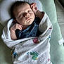 Lainey joined the competition — help win amazing prizes! baby, newborn, sleeping, blanket, swaddle, infant, peaceful, cushion, soft, face, hands, clothing, bed, rest, portrait, cute, indoor, child, person, relaxing
