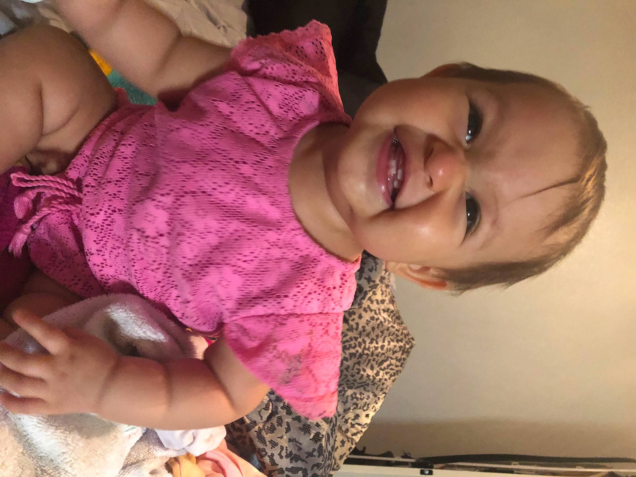 Amilia Perez joined the competition — help win amazing prizes! arm, baby, cheek, child, ear, eye, fun, hand, happy, head, mouth, muscle, nose, person, pink, skin, smile, toddler