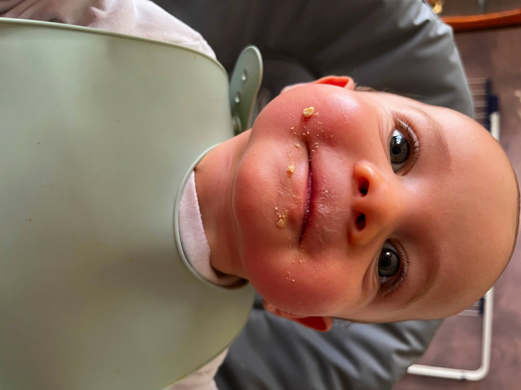 Abel a rejoint le concours — aidez-le/la à gagner de superbes lots ! baby, cheek, chest, child, chin, comfort, ear, eyebrow, eyelash, happy, hat, headgear, jaw, joy, lip, mouth, neck, nose, person, smile