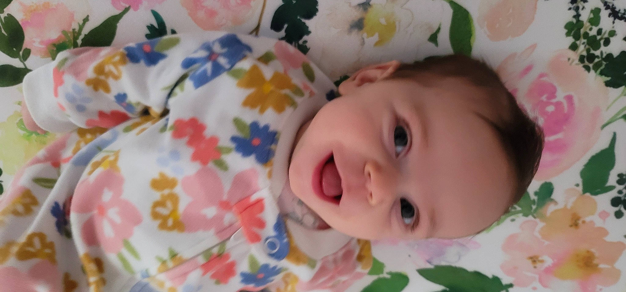 Jocelyn joined the competition — help win amazing prizes! baby, baby_toddler_clothing, cheek, chin, eye, eyebrow, eyelash, face, facial_expression, happy, head, headgear, iris, lip, nose, person, pink, skin, smile, textile