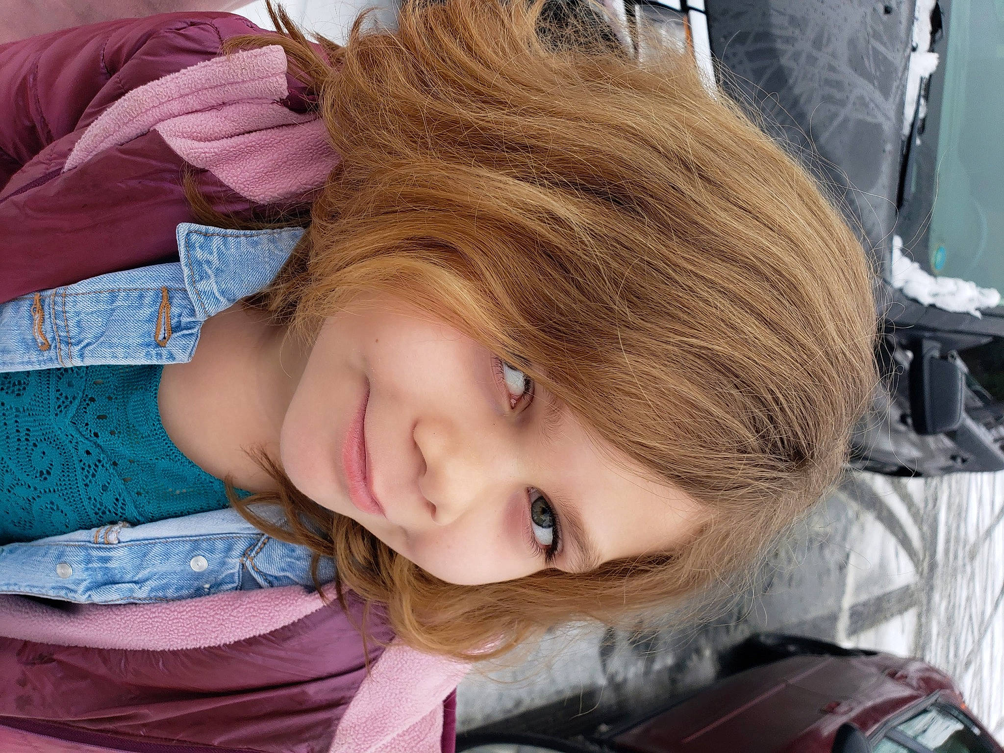 Hailey May is registered to the contest to win money with this photo: bangs, blond, brown_hair, cheek, child, ear, eye, eyelash, face, forehead, hair, hair_coloring, hairstyle, joy, long_hair, nose, person