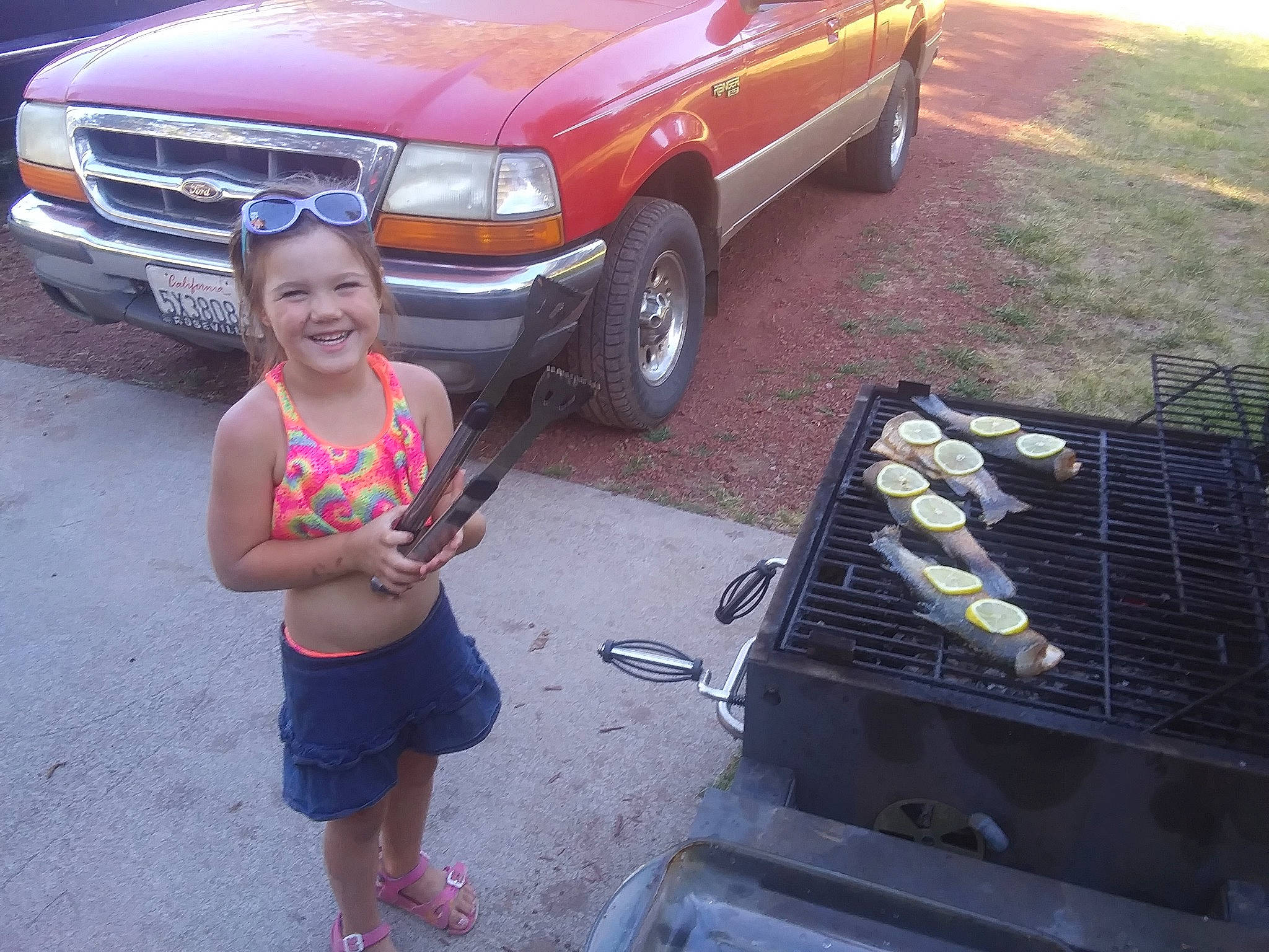 Jazzy joined the competition — help win amazing prizes! automotive_exterior, bumper, car, family_car, grille, joy, person, vehicle