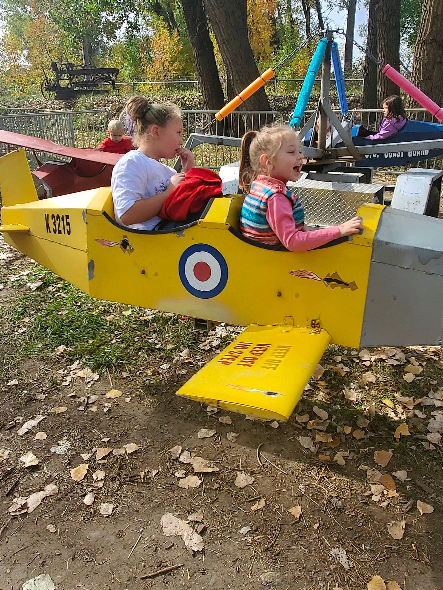 Charles joined the competition — help win amazing prizes! asphalt, boats_and_boating_equipment_and_supplies, camping, child, city, fun, grass, leisure, motor_vehicle, outdoor_play_equipment, outdoor_recreation, person, play, playground, recreation, soil, swing, t_shirt, toddler, tree