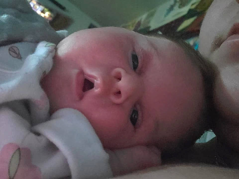 Lunafreya is registered to the contest to win money with this photo: baby, bedtime, cheek, child, close_up, eye, eyebrow, face, facial_expression, finger, hand, head, lip, mouth, muscle, nose, organ, person, skin, thumb