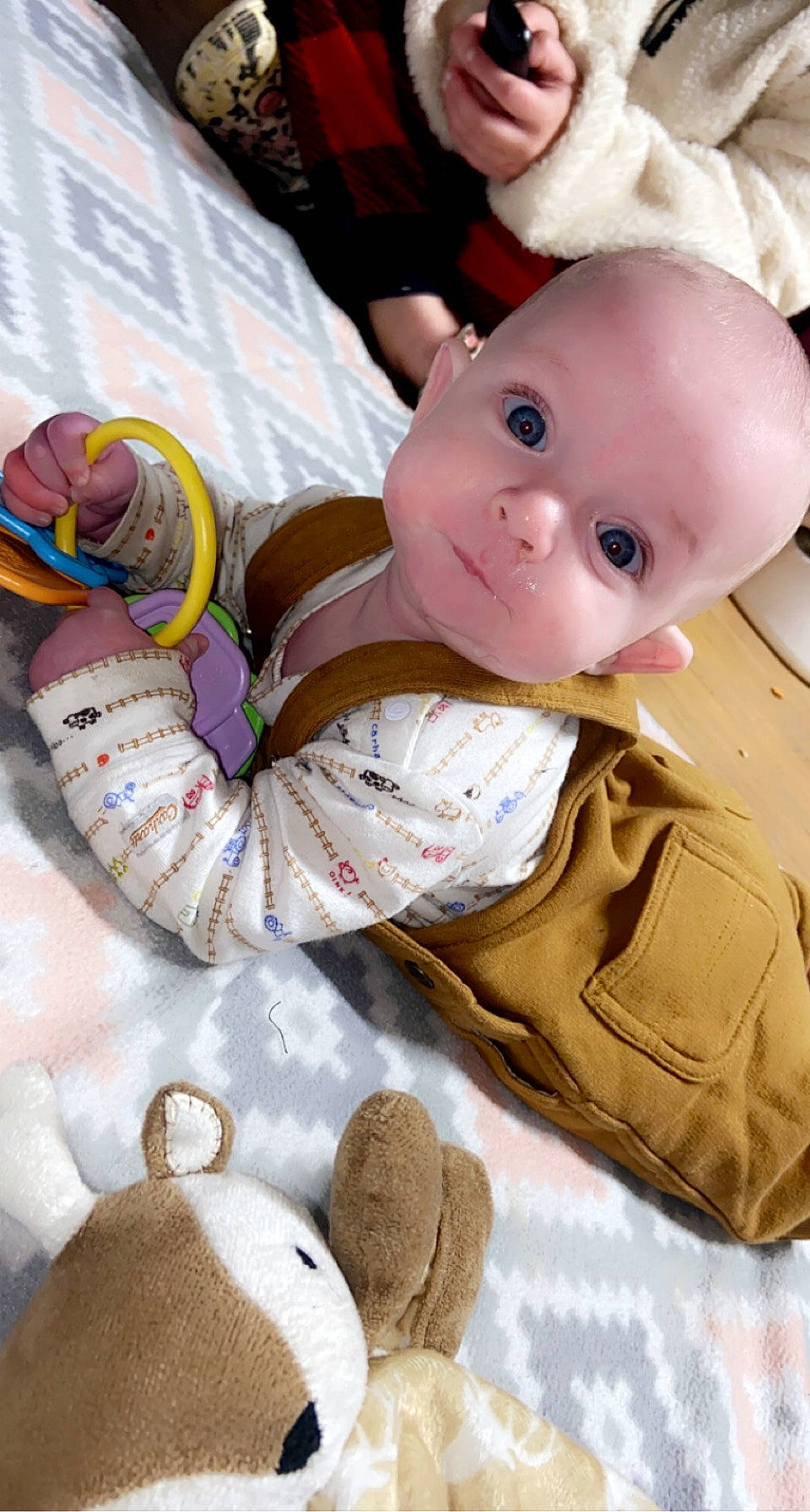 Louis joined the competition — help win amazing prizes! baby, baby_products, baby_sleeping, baby_toddler_clothing, baby_toys, beauty, cheek, child, doll, finger, happy, linens, person, pink, plush, skin, stuffed_toy, textile, toddler, toy