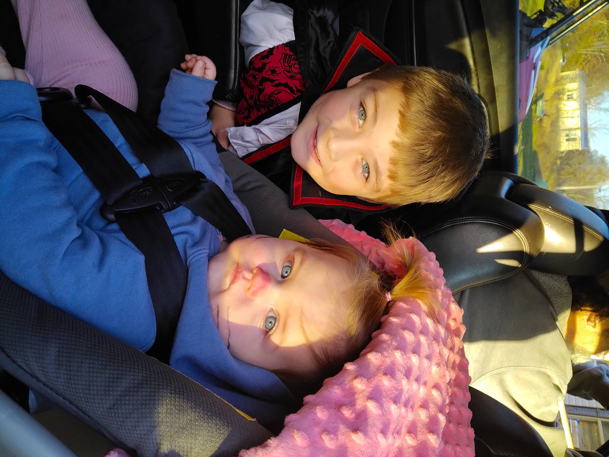 Madilynn joined the competition — help win amazing prizes! auto_part, baby, baby_carriage, baby_products, car_seat, child, comfort, event, fun, interaction, luxury_vehicle, motor_vehicle, nap, passenger, pattern, person, seat_belt, sleep, toddler, tree