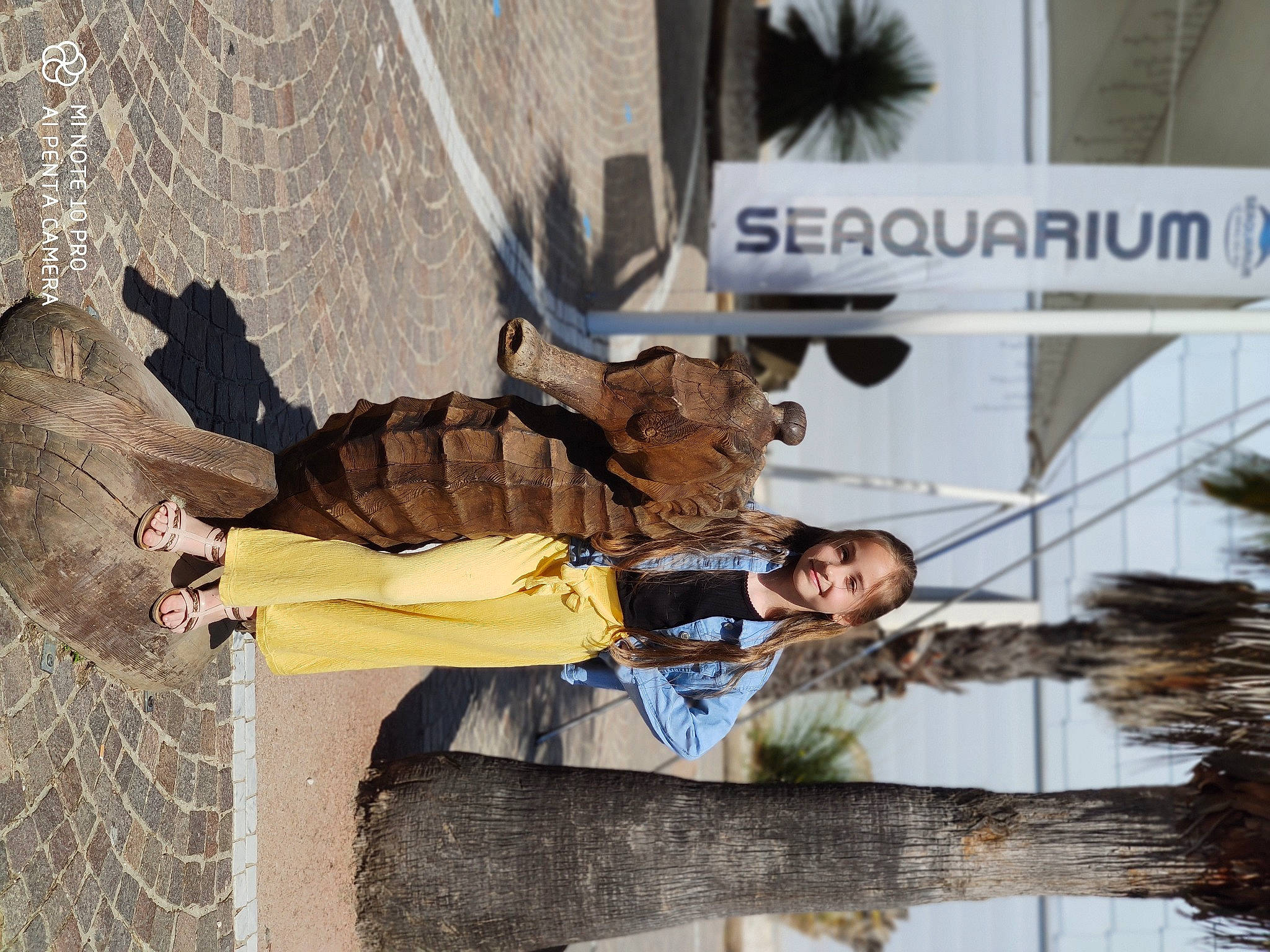 Loane participe au concours pour gagner de l'argent avec cette photo : art, boot, fun, glove, joy, leisure, person, plant, recreation, reflection, sculpture, statue, tourism, tree, winter, wood