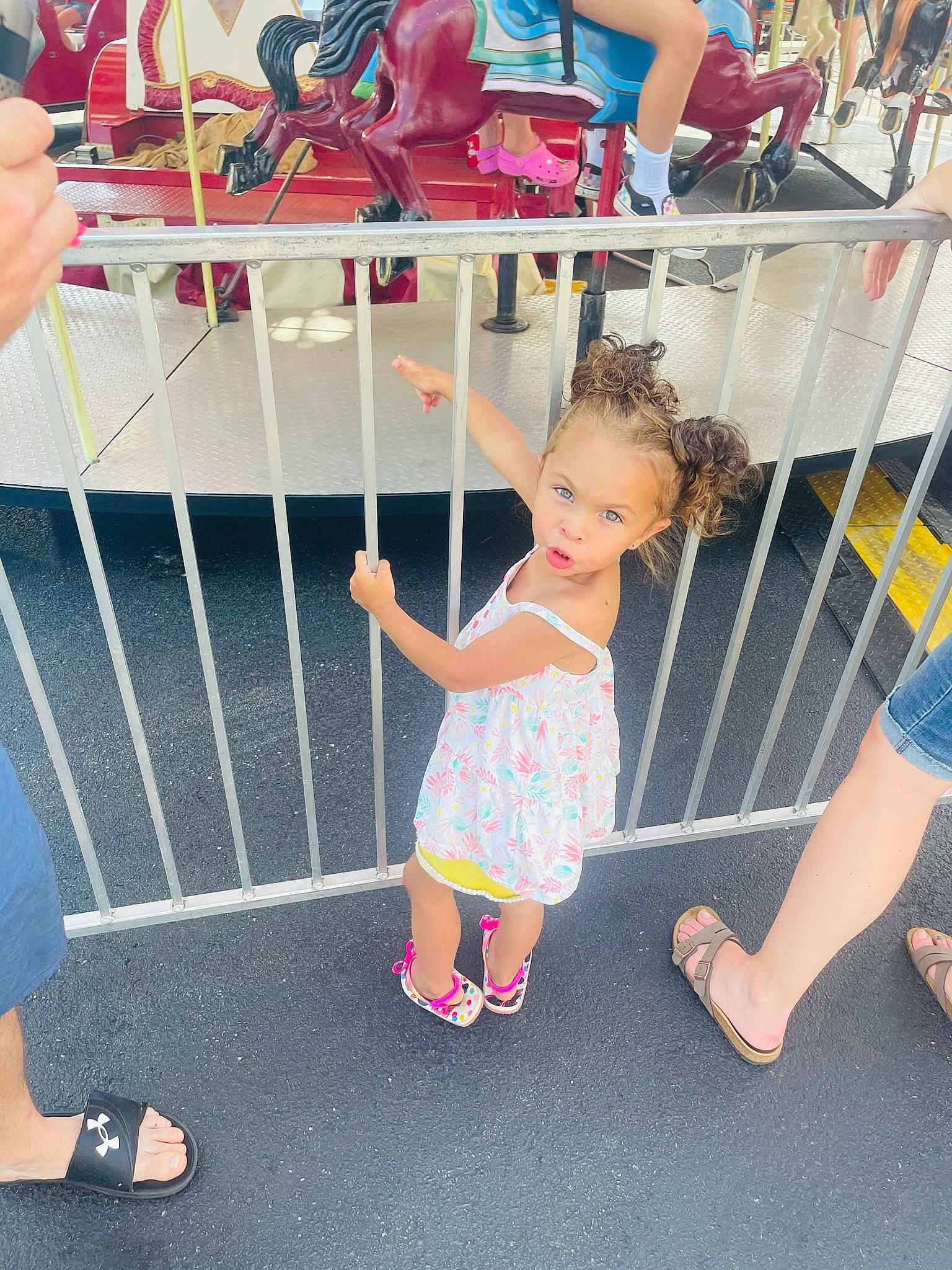 Charley joined the competition — help win amazing prizes! event, fun, hairstyle, hand, happy, human_leg, joint, leg, leisure, magenta, pattern, person, pink, recreation, sandal, shoe, shorts, sneakers, t_shirt, thigh