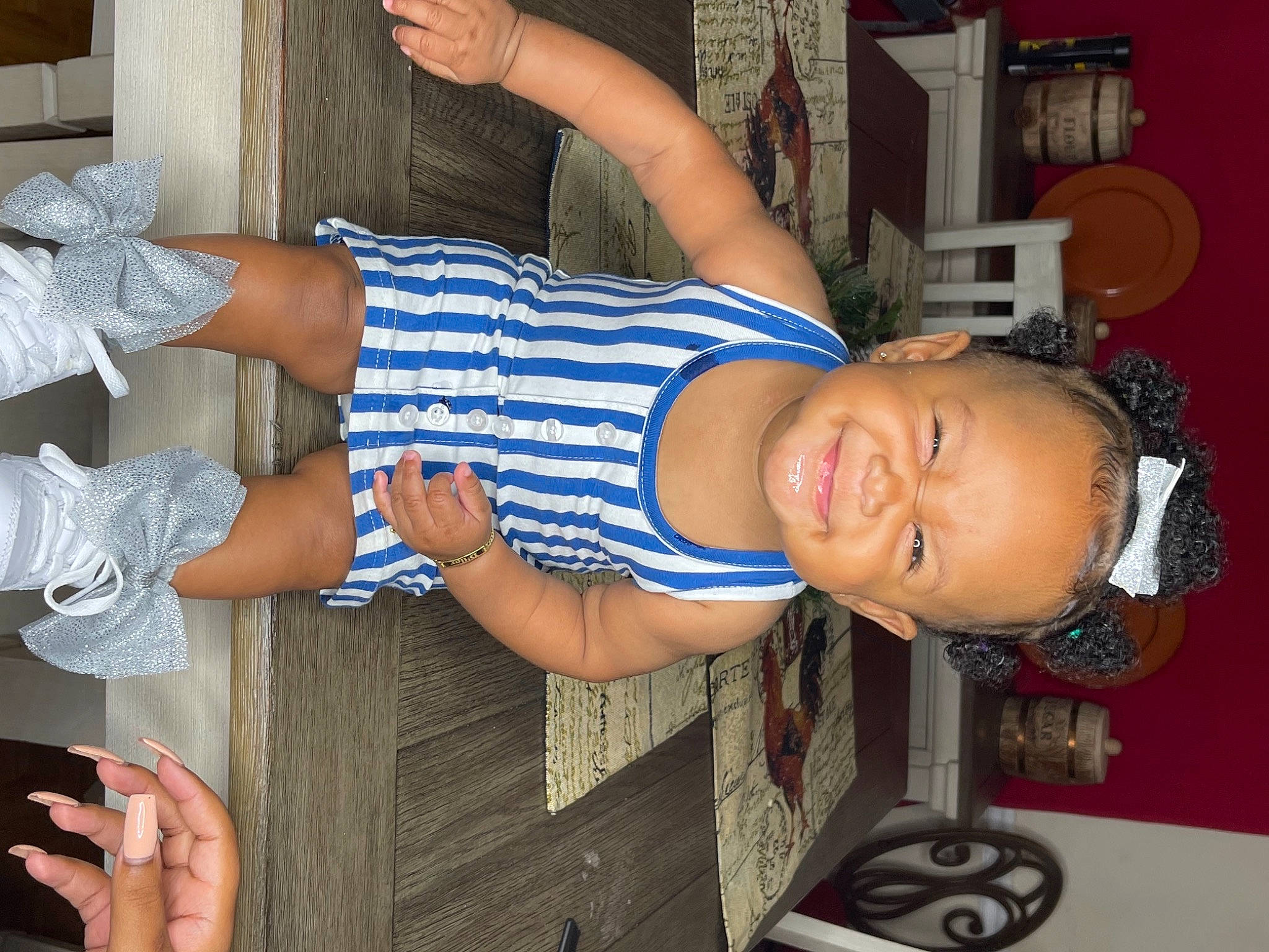 Ava joined the competition — help win amazing prizes! arm, chest, child, elbow, electric_blue, finger, fun, hand, hat, human_leg, joint, joy, knee, mouth, muscle, person, smile, thigh, thumb, trunk