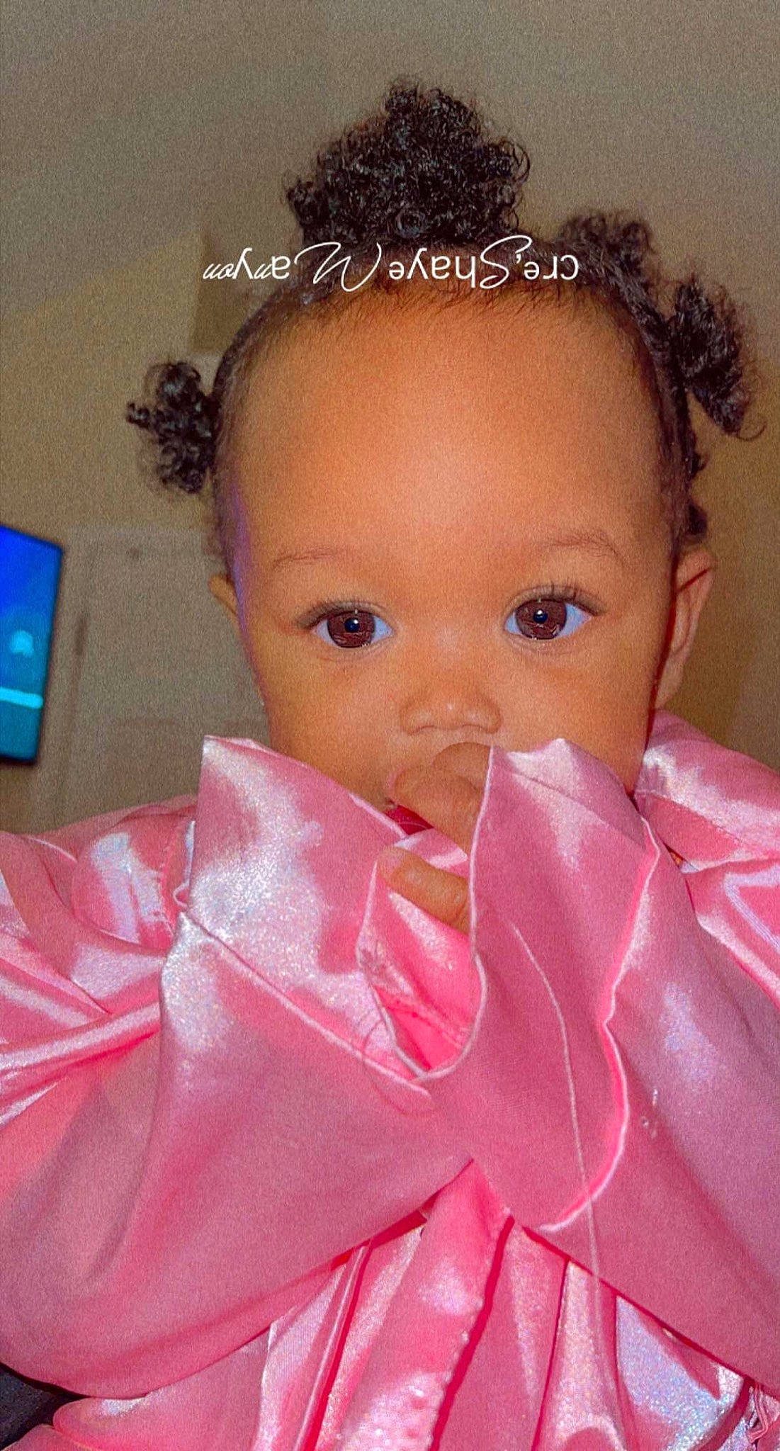 Ava is registered to the contest to win money with this photo: baby_toddler_clothing, beauty, cheek, child, chin, dress, eyebrow, eyelash, face, hair_accessory, happy, lip, magenta, neck, nose, person, petal, pink, skin, sleeve