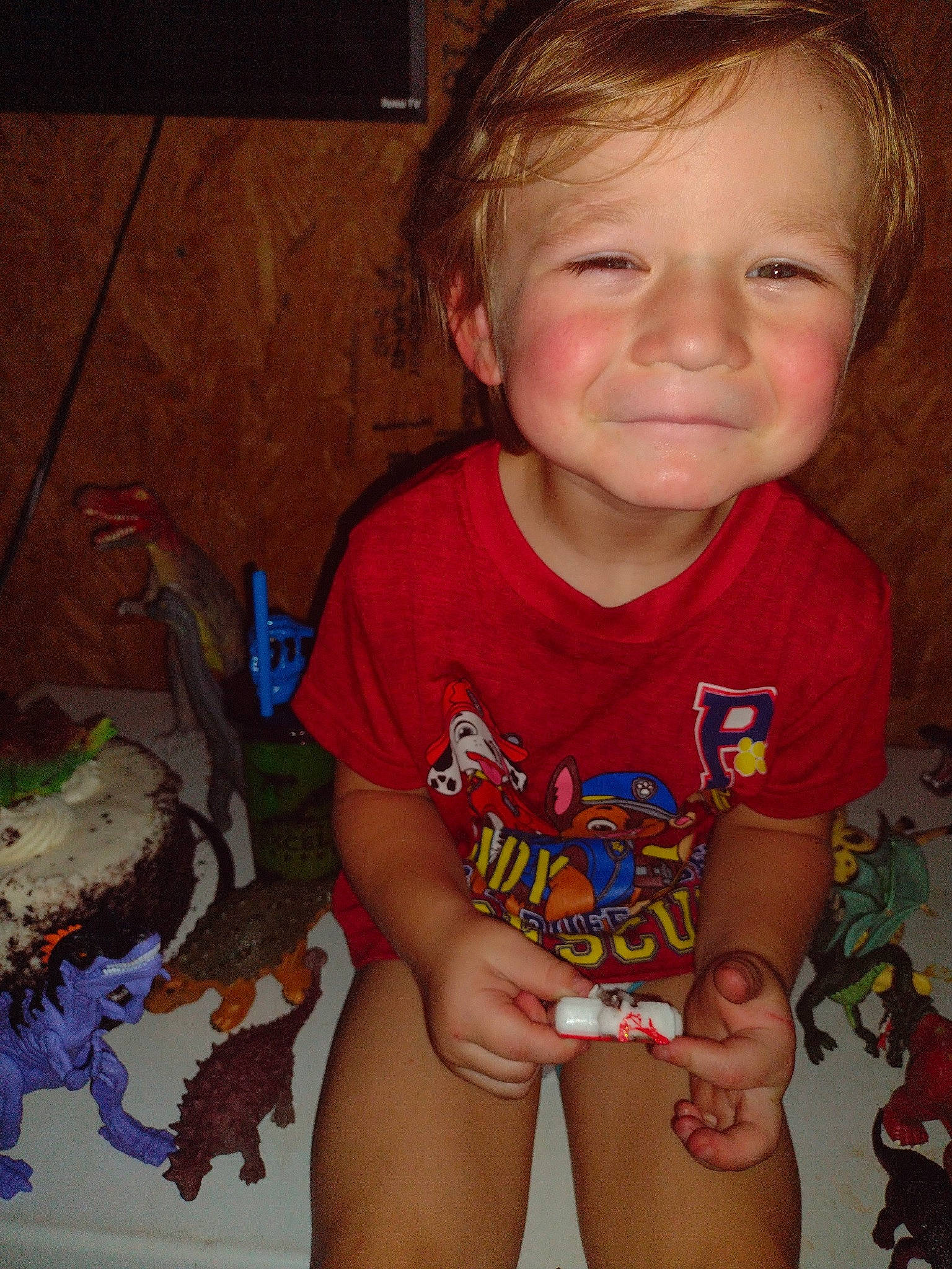 Easton joined the competition — help win amazing prizes! baby_toddler_clothing, cheek, chin, eye, face, facial_expression, hair, hairstyle, happy, head, human_body, iris, joy, leg, lip, mouth, neck, nose, organ, person