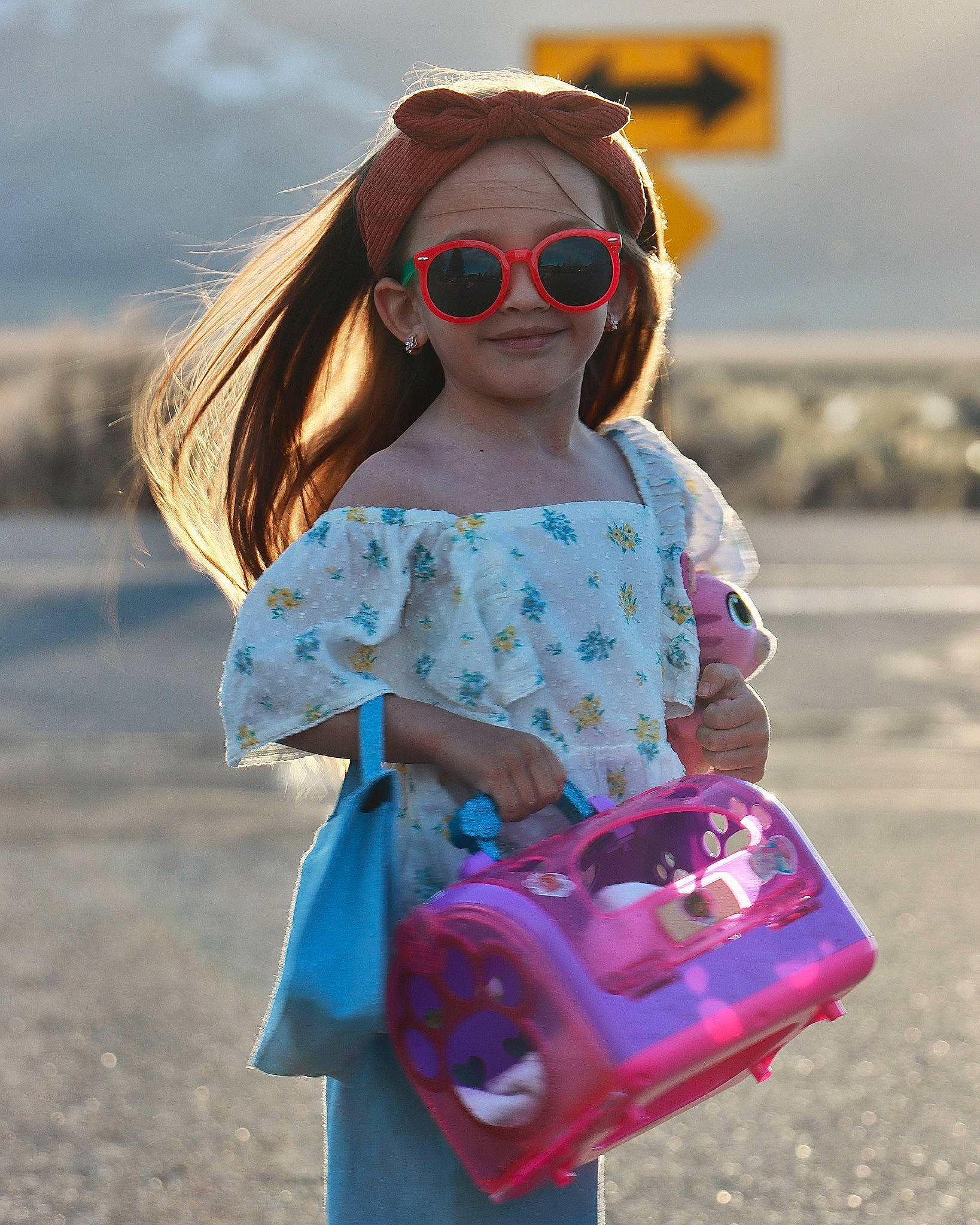 Sophia joined the competition — help win amazing prizes! baby_toddler_clothing, beauty, child, cool, dress, electric_blue, eyewear, fun, glasses, goggles, happy, joy, magenta, person, pink, sleeve, summer, sunglasses, t_shirt, toy