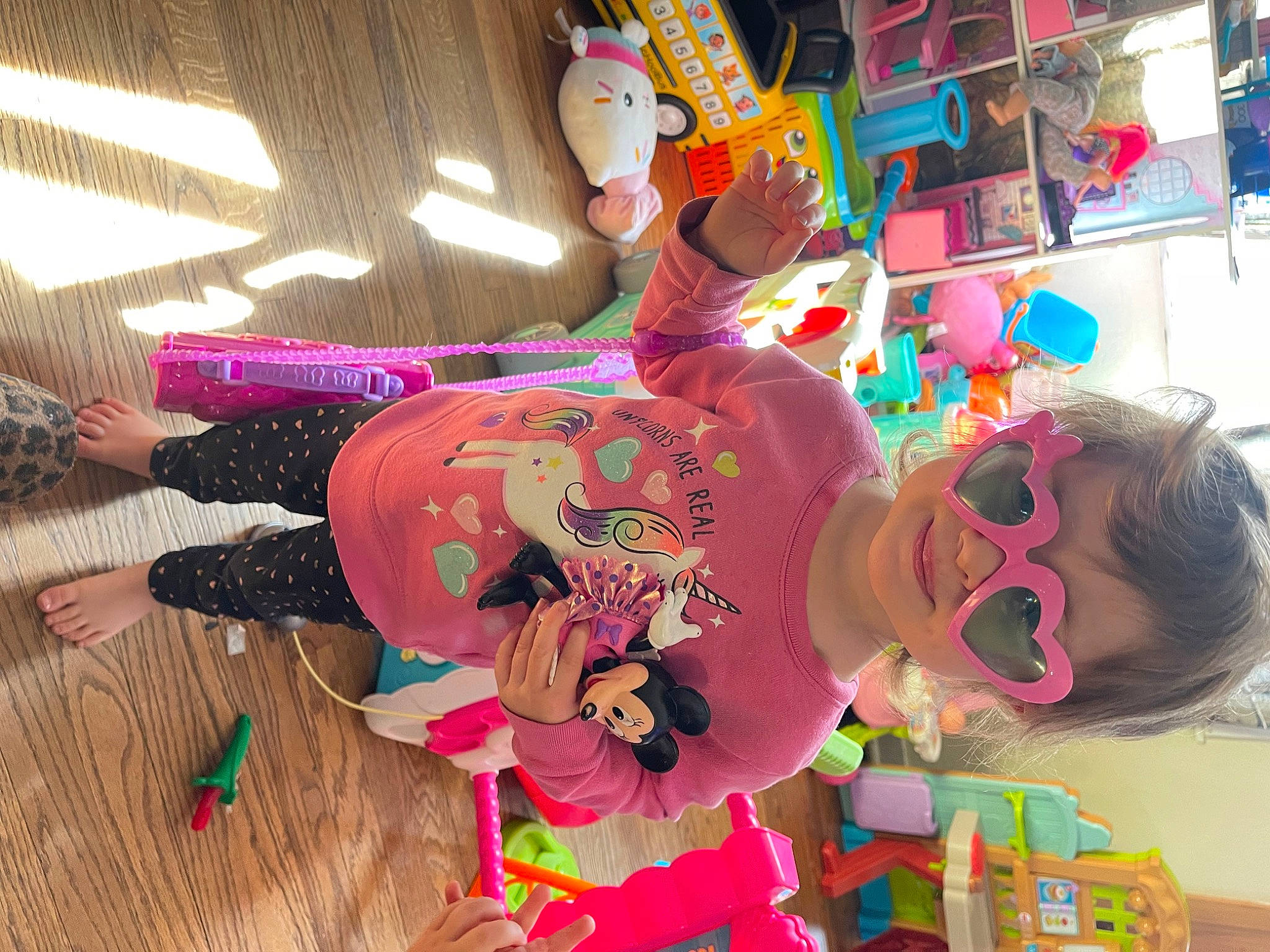 Livia is registered to the contest to win money with this photo: art, child, event, fun, happy, hardwood, kindergarten, leisure, magenta, party, party_supply, person, pink, play, room, sunglasses, toddler, toy, vacation, visual_arts