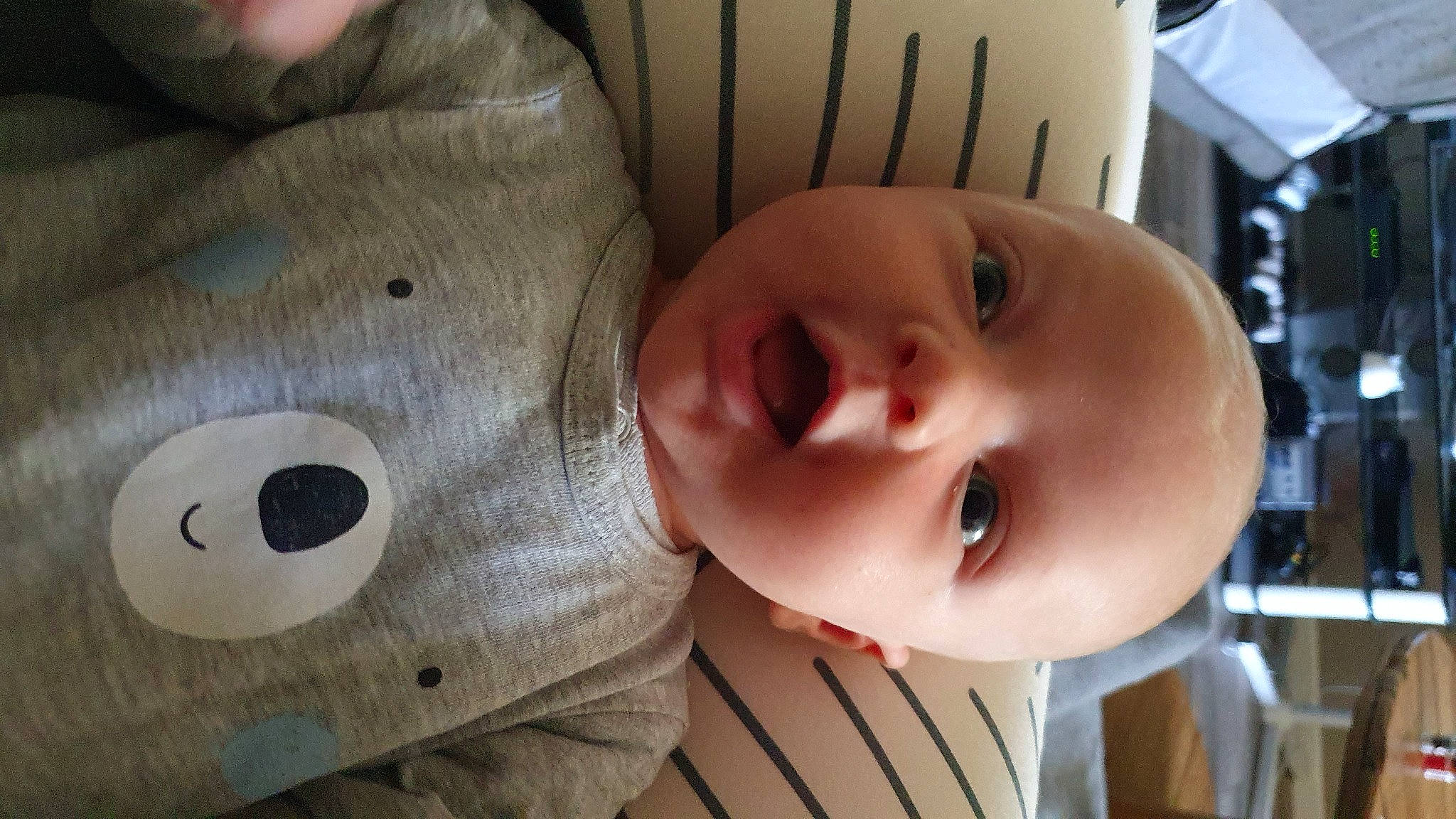 Mathéo a rejoint le concours — aidez-le/la à gagner de superbes lots ! baby, baby_safety, baby_toddler_clothing, cheek, chin, comfort, eyebrow, facial_expression, head, headgear, lip, mammal, mouth, nose, person, product, skin, smile, textile, toddler