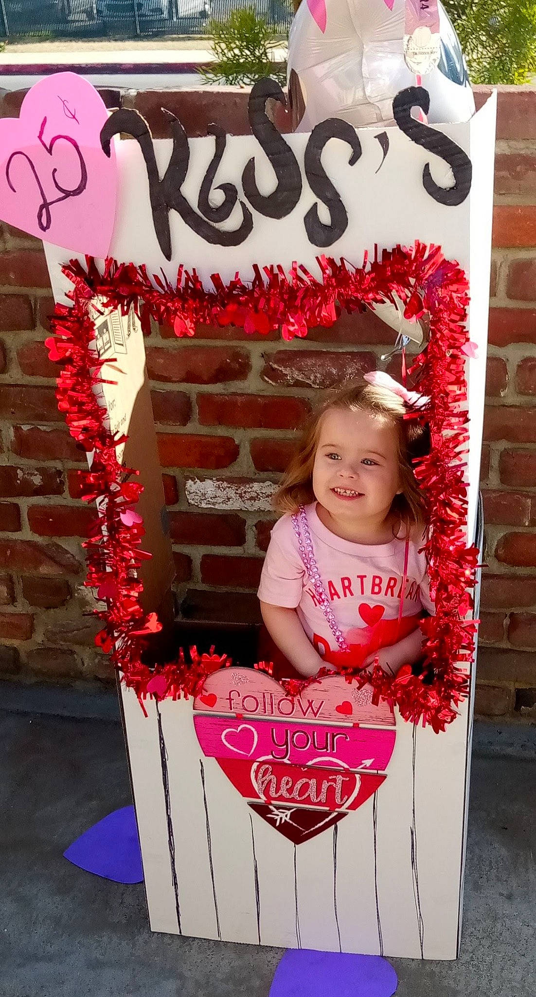 Reagan joined the competition — help win amazing prizes! beauty, design, event, face, facial_expression, font, fun, handwriting, happy, joy, magenta, organ, pattern, person, photograph, pink, red, smile, snapshot, t_shirt