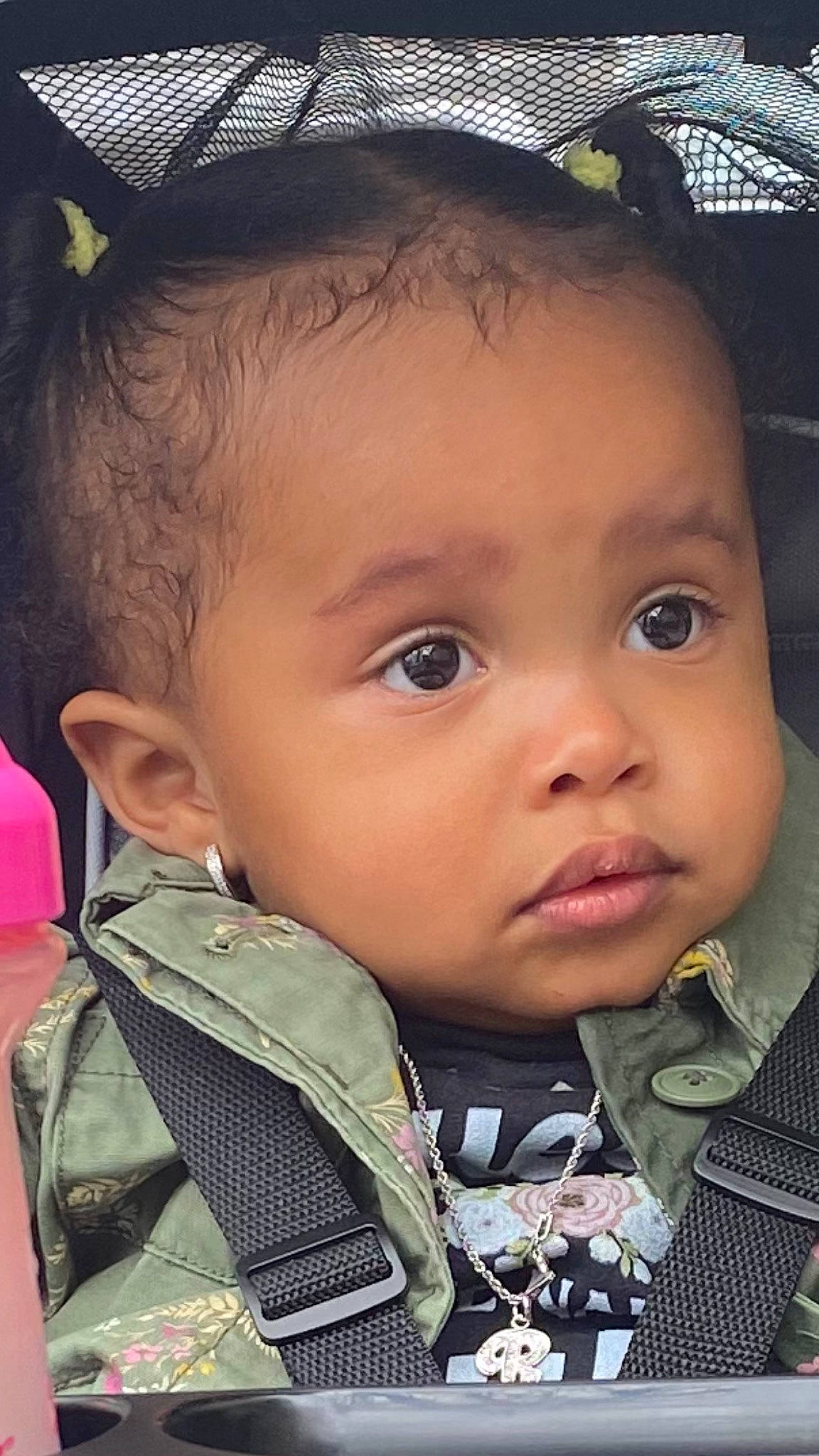 Rylee is registered to the contest to win money with this photo: baby, cheek, chin, collar, cool, dress_shirt, eyebrow, eyelash, facial_expression, forehead, hairstyle, happy, human, iris, jacket, lip, nose, person, skin, sleeve