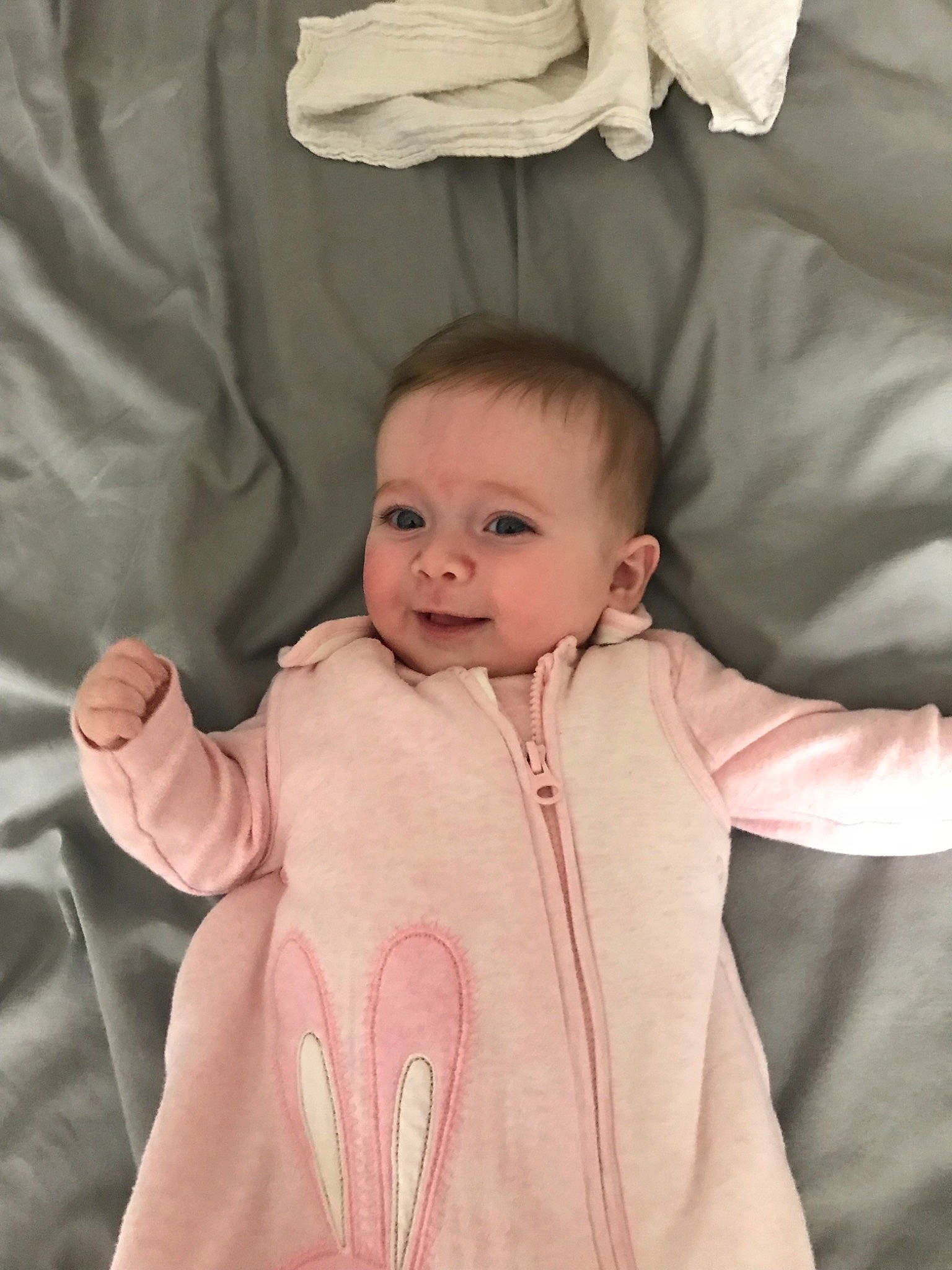 Effie is registered to the contest to win money with this photo: baby, cheek, child, gesture, peach, person, pink, skin, toddler