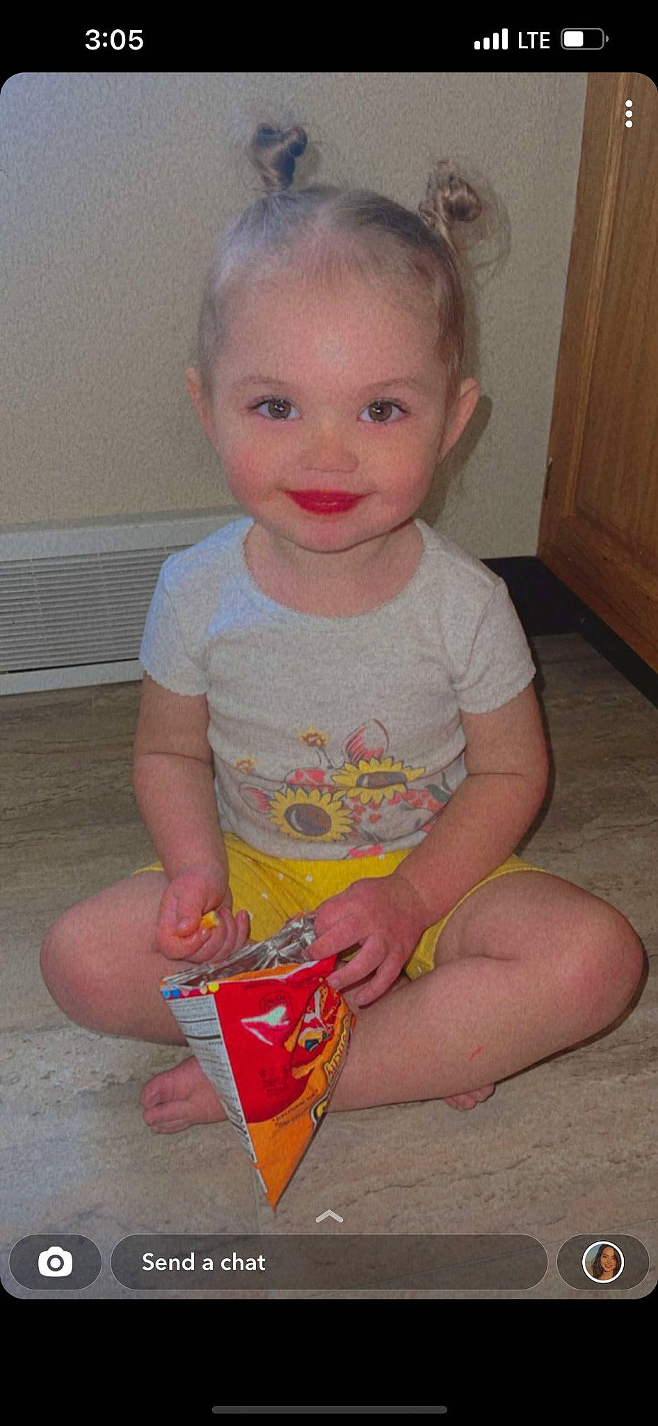 Nova joined the competition — help win amazing prizes! baby, baby_toddler_clothing, beauty, cheek, child, chin, door, eye, face, finger, flooring, head, iris, joy, leg, organ, person, pink, skin, sleeve