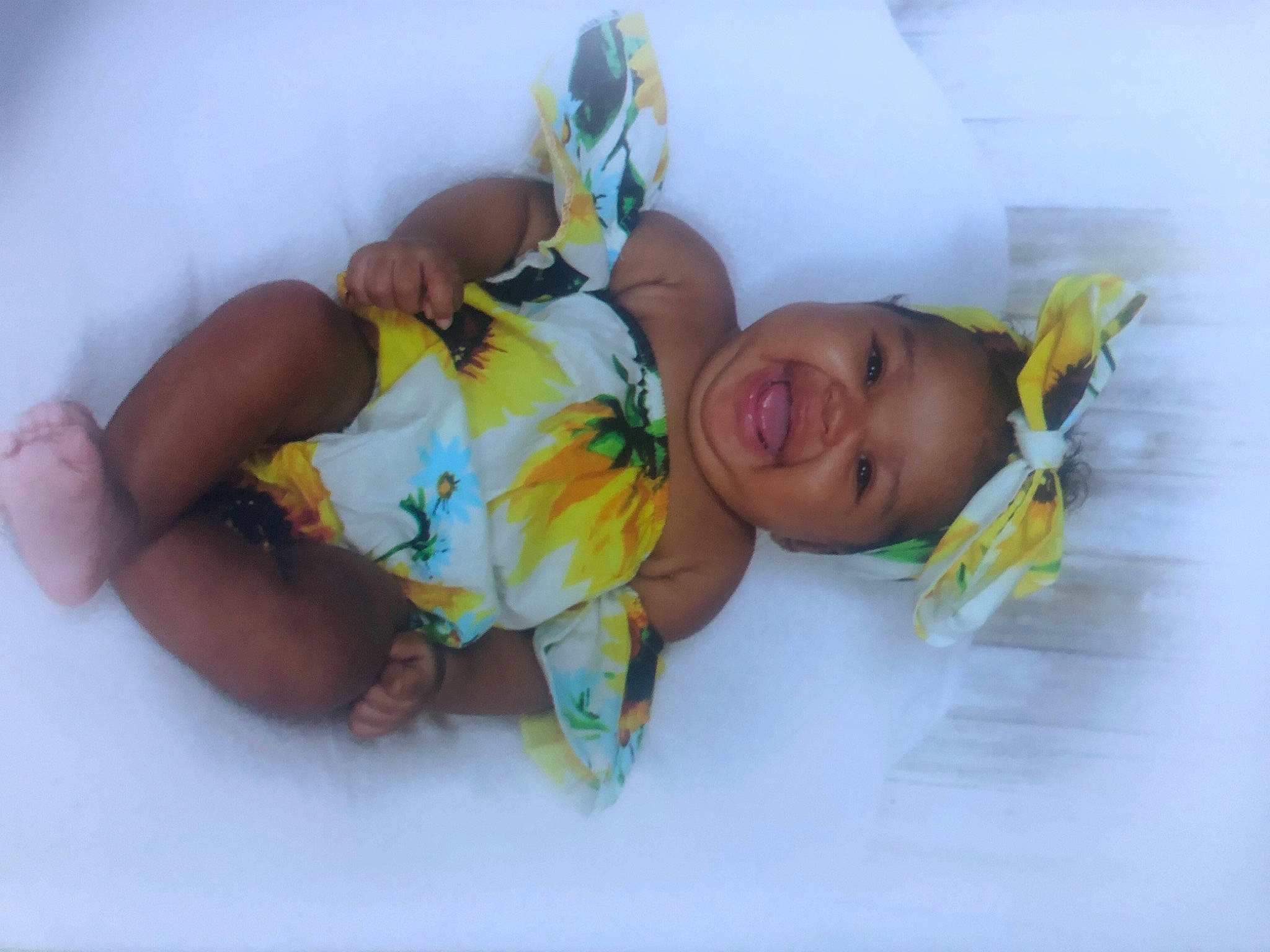 Kalaya is registered to the contest to win money with this photo: baby, bedtime, child, headwear, person, toddler, yellow