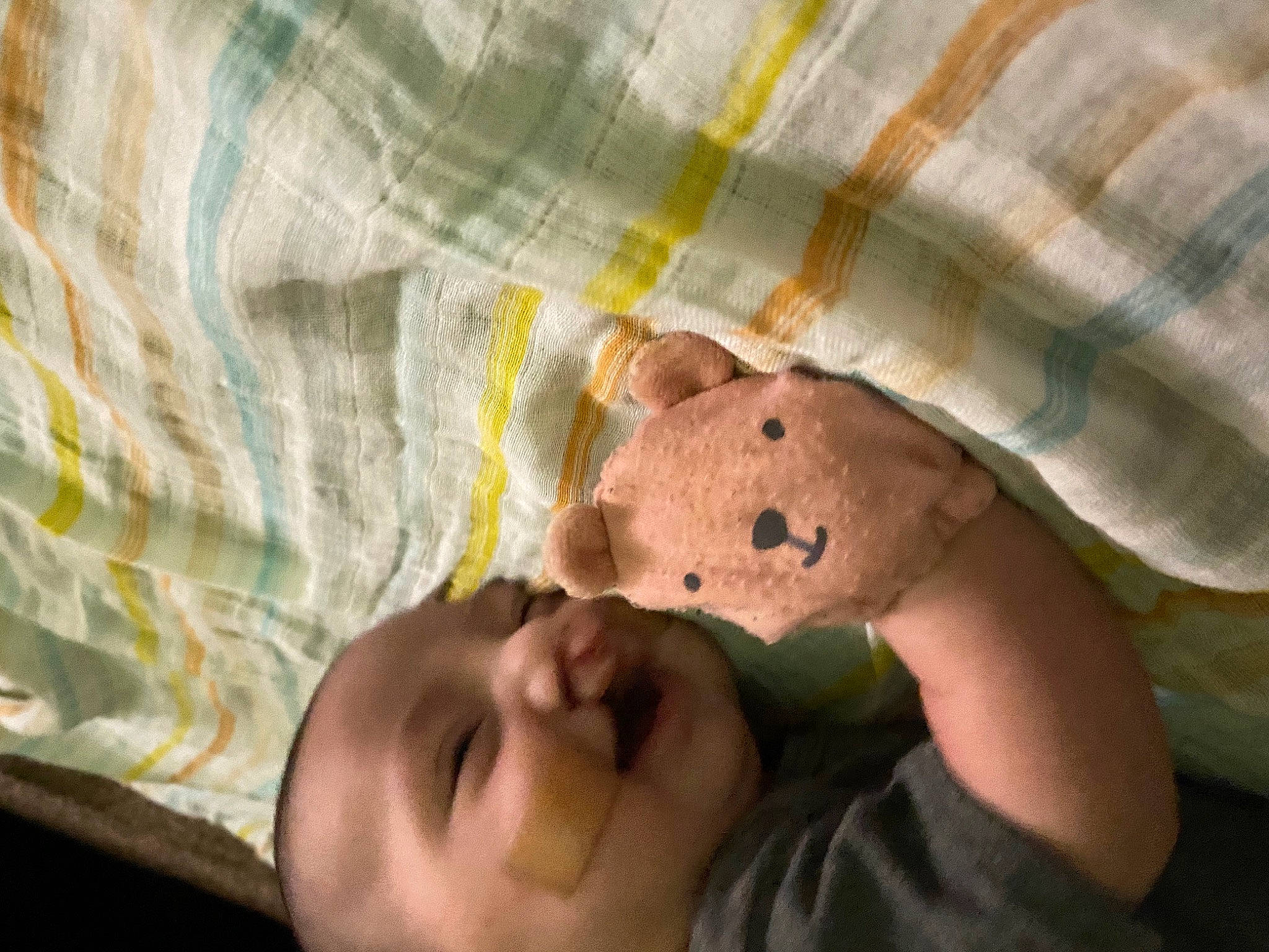 Harmony joined the competition — help win amazing prizes! baby, baby_products, baby_safety, baby_sleeping, bed, bedding, bedtime, child, comfort, cradle, infant_bed, linens, nose, pattern, person, skin, stuffed_toy, textile, thumb, toddler