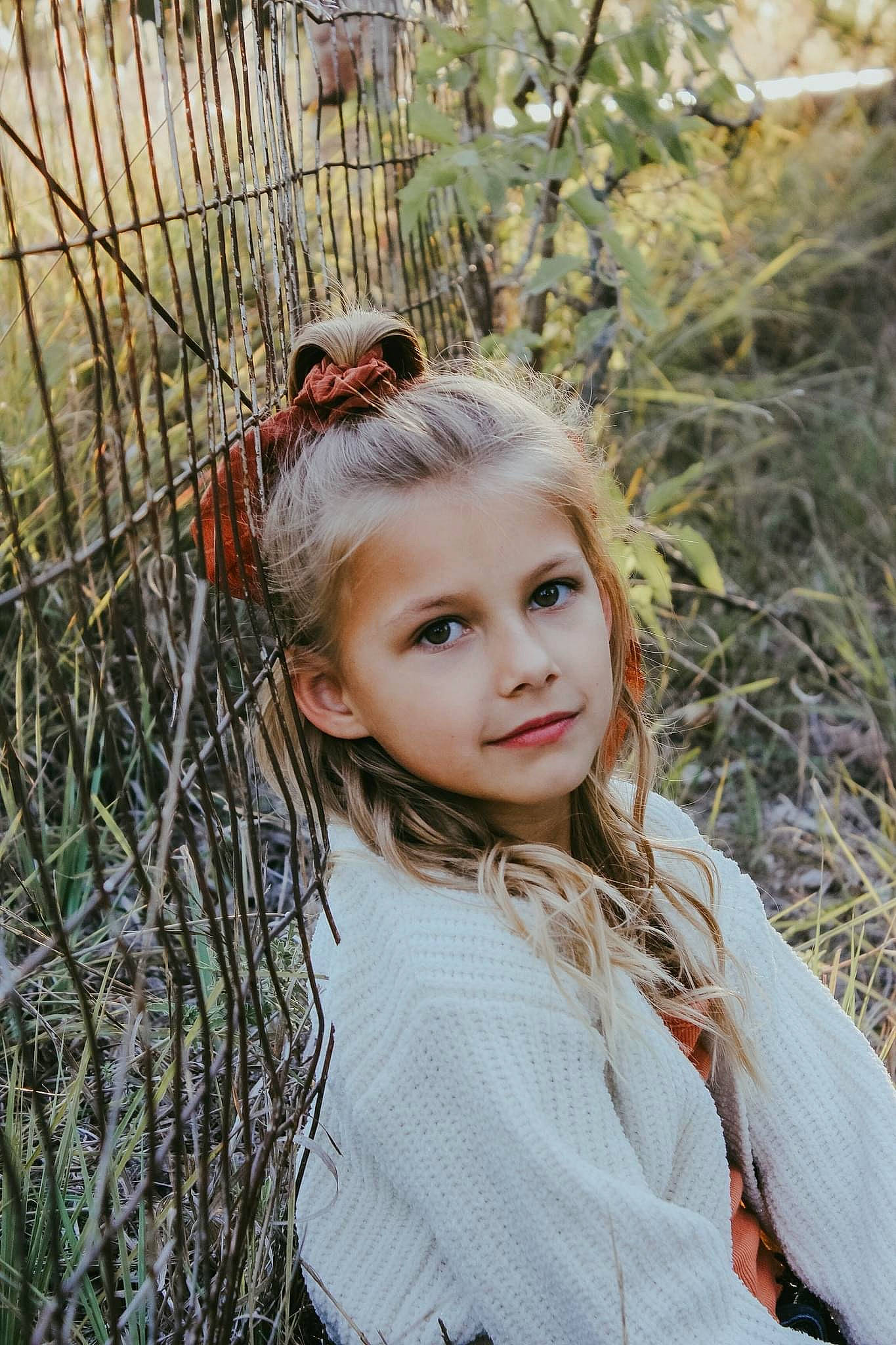 Clara joined the competition — help win amazing prizes! blond, branch, child, eye, fawn, flash_photography, forest, grass, hair, hairstyle, happy, head, lip, long_hair, people_in_nature, person, plant, sunlight, tree, twig