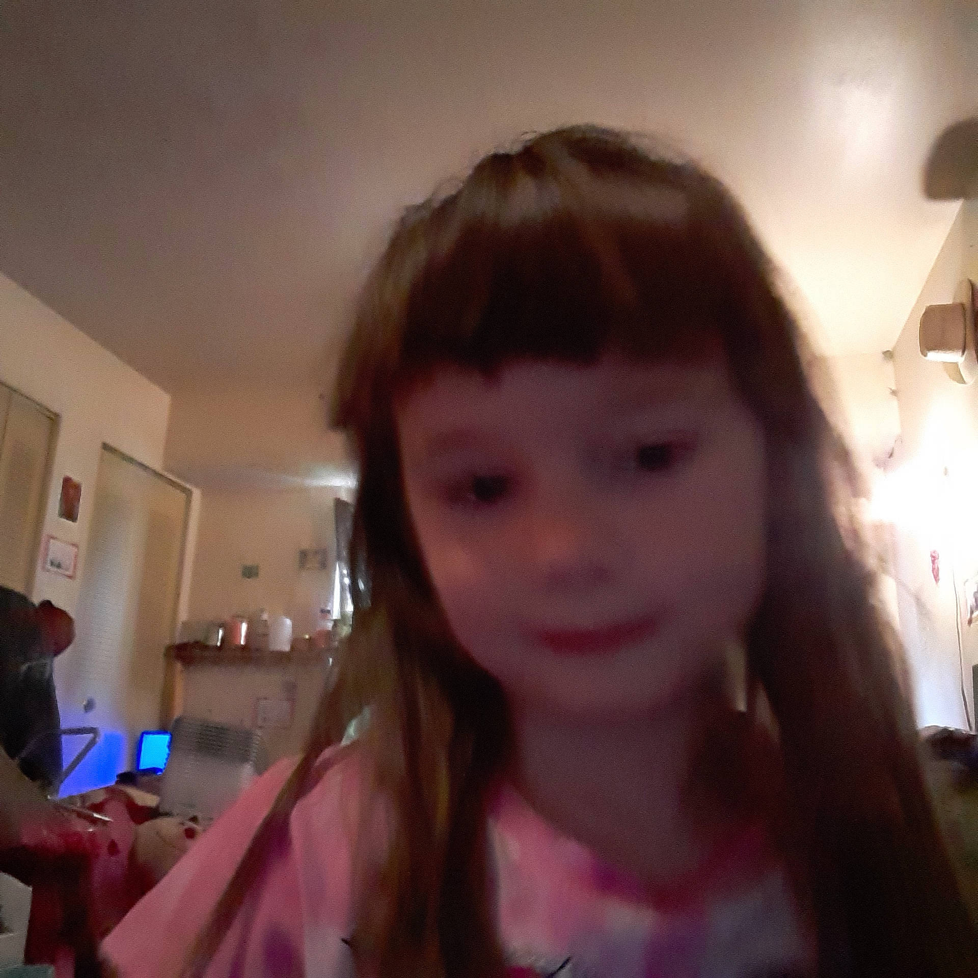 Mackenzie is registered to the contest to win money with this photo: bangs, cheek, cool, ear, eyebrow, eyelash, flash_photography, forehead, fun, hairstyle, happy, iris, jaw, layered_hair, lip, long_hair, mouth, neck, nose, person