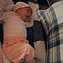 Skylynn joined the competition — help win amazing prizes! baby, sleeping, pink_clothing, socks, bed, pillow, blanket, quilt, electric_cord, soft_lighting, infant, headwear, indoors, cozy, peaceful, child, rest, cute, sleepwear, home