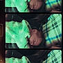 baby, sleeping, blanket, green_blanket, pillow, plaid, bed, cozy, infant, child, soft_texture, sleep, peaceful, portrait, film_strip, vintage, indoor, rest, cute, calm