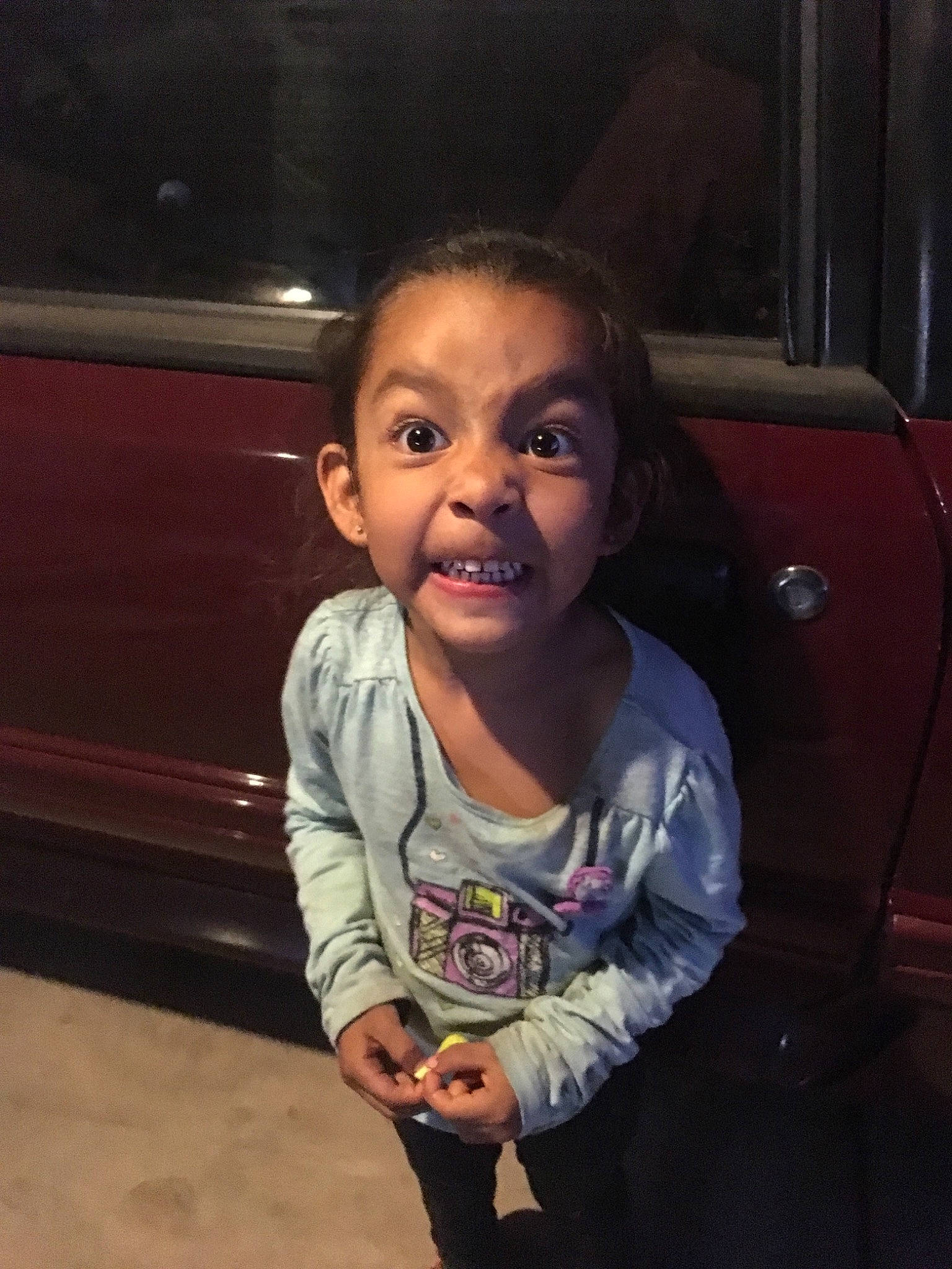 Anamarie joined the competition — help win amazing prizes! cheek, child, chin, cool, eye, face, facial_expression, forehead, fun, happy, head, lady, mouth, nose, people, person, skin, smile, toddler, tooth