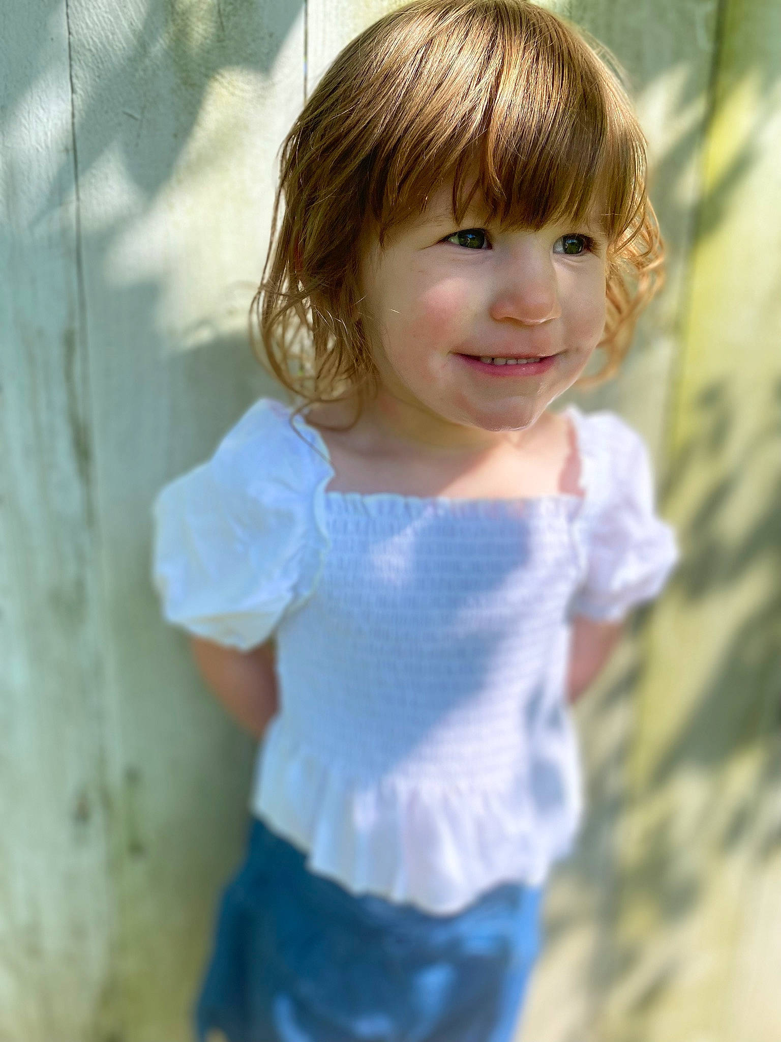 Ella joined the competition — help win amazing prizes! baby_toddler_clothing, child, chin, clothing, eye, face, grass, hair, happy, head, human_body, iris, joy, lip, people_in_nature, person, shoulder, skin, sleeve, smile
