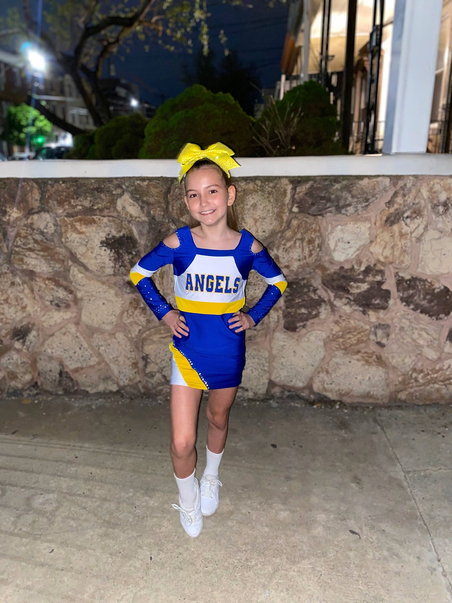 Emmalee joined the competition — help win amazing prizes! athlete, competition_event, costume, electric_blue, exercise, eye, fun, hat, human_leg, joy, leisure, outdoor_recreation, person, personal_protective_equipment, recreation, running, shorts, sleeve, sportswear, t_shirt