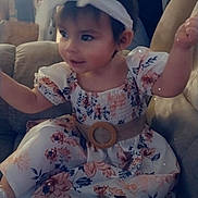 Liberty joined the competition — help win amazing prizes! architecture, baby, building, clothing, costume, couch, cushion, dress, face, furniture, hat, head, homedecor, indoors, livingroom, person, photography, portrait, room, sitting