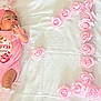 Jannatul Firdaus joined the competition — help win amazing prizes! baby, baby_girl, baby_socks, blanket, celebration, cute, decorative_flowers, first_birthday, happy, headband, indoors, infant, laying_down, newborn, number_one, onesie, pink_clothing, pink_roses, portrait, soft_lighting
