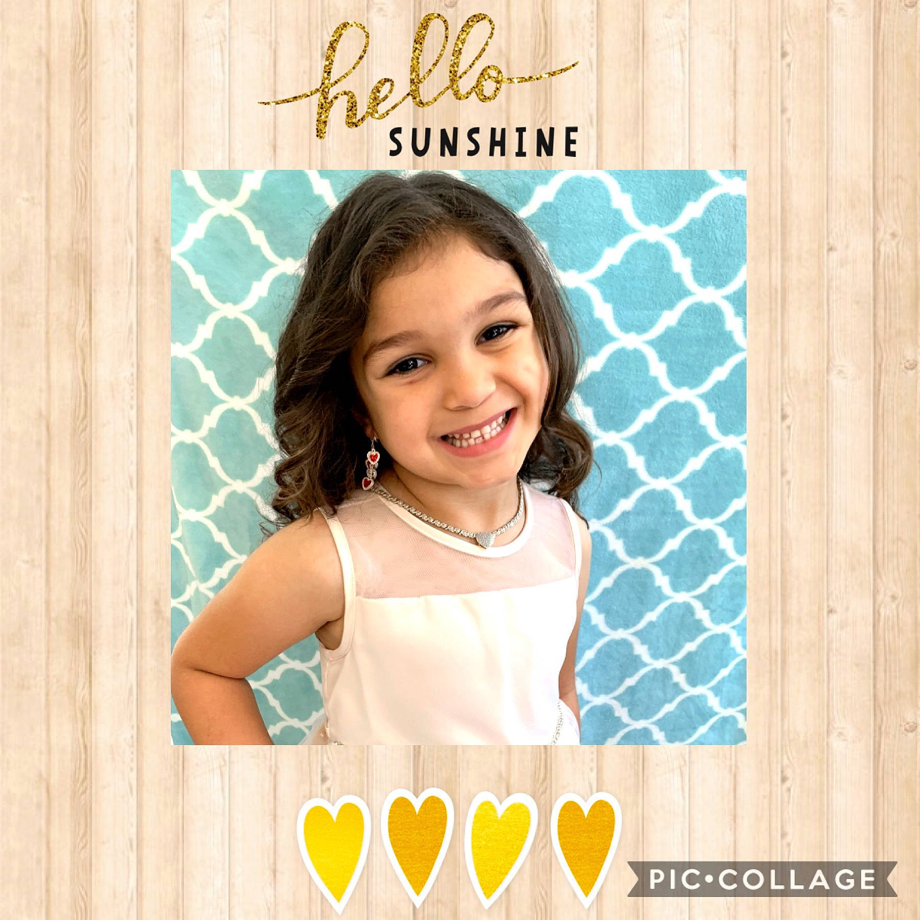 Kaileah joined the competition — help win amazing prizes! baby_toddler_clothing, child, child_model, design, face, font, happy, joy, pattern, person, photo_caption, photography, product, room, smile, text, toddler, turquoise, yellow