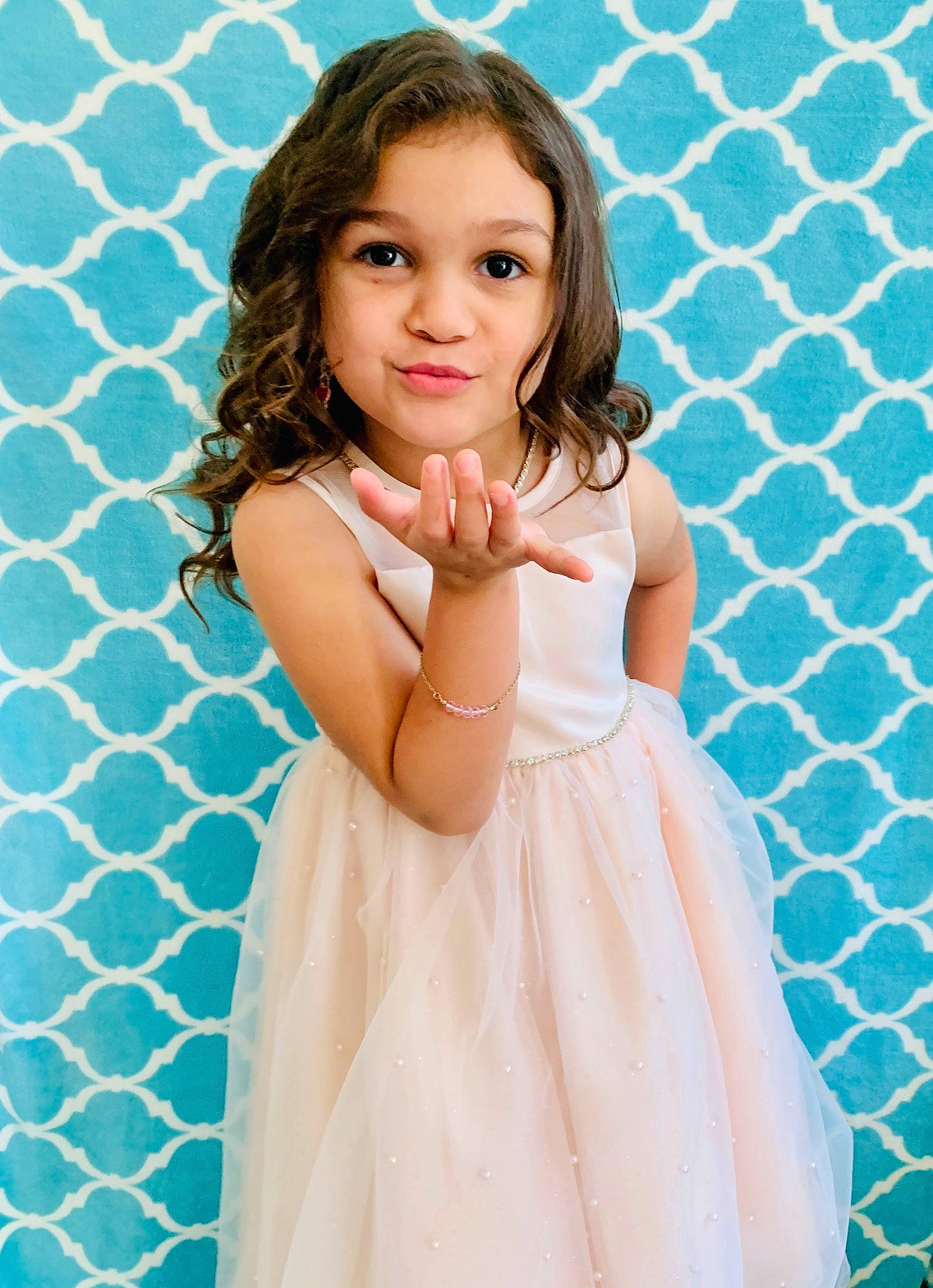 Kaileah is registered to the contest to win money with this photo: brown_hair, child, child_model, dress, hairstyle, joy, long_hair, person, photo_shoot, photography, skin, smile, toddler