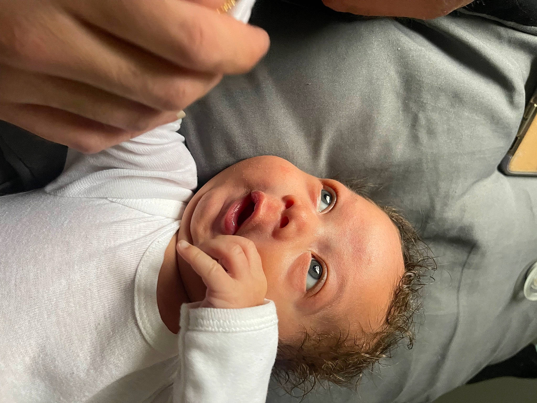 Jasiri joined the competition — help win amazing prizes! baby, baby_toddler_clothing, cheek, comfort, ear, eyebrow, eyelash, finger, forehead, gesture, hand, iris, jaw, lip, mouth, neck, nose, person, skin, sleeve