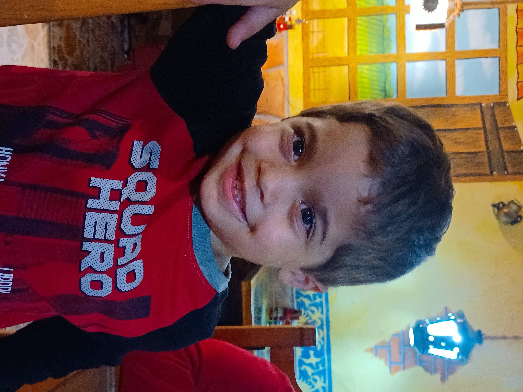 Chance joined the competition — help win amazing prizes! carmine, cheek, child, cool, electric_blue, forehead, fun, happy, hat, joy, leisure, mouth, nose, organ, person, play, skin, sleeve, smile, t_shirt