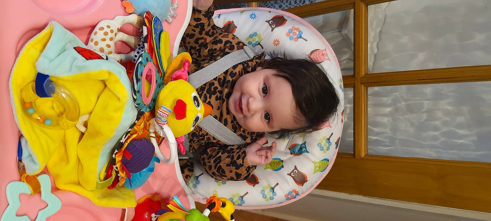 Kaya joined the competition — help win amazing prizes! baby, baby_products, baby_toddler_clothing, baby_toys, joy, person, plush, stuffed_toy, toy