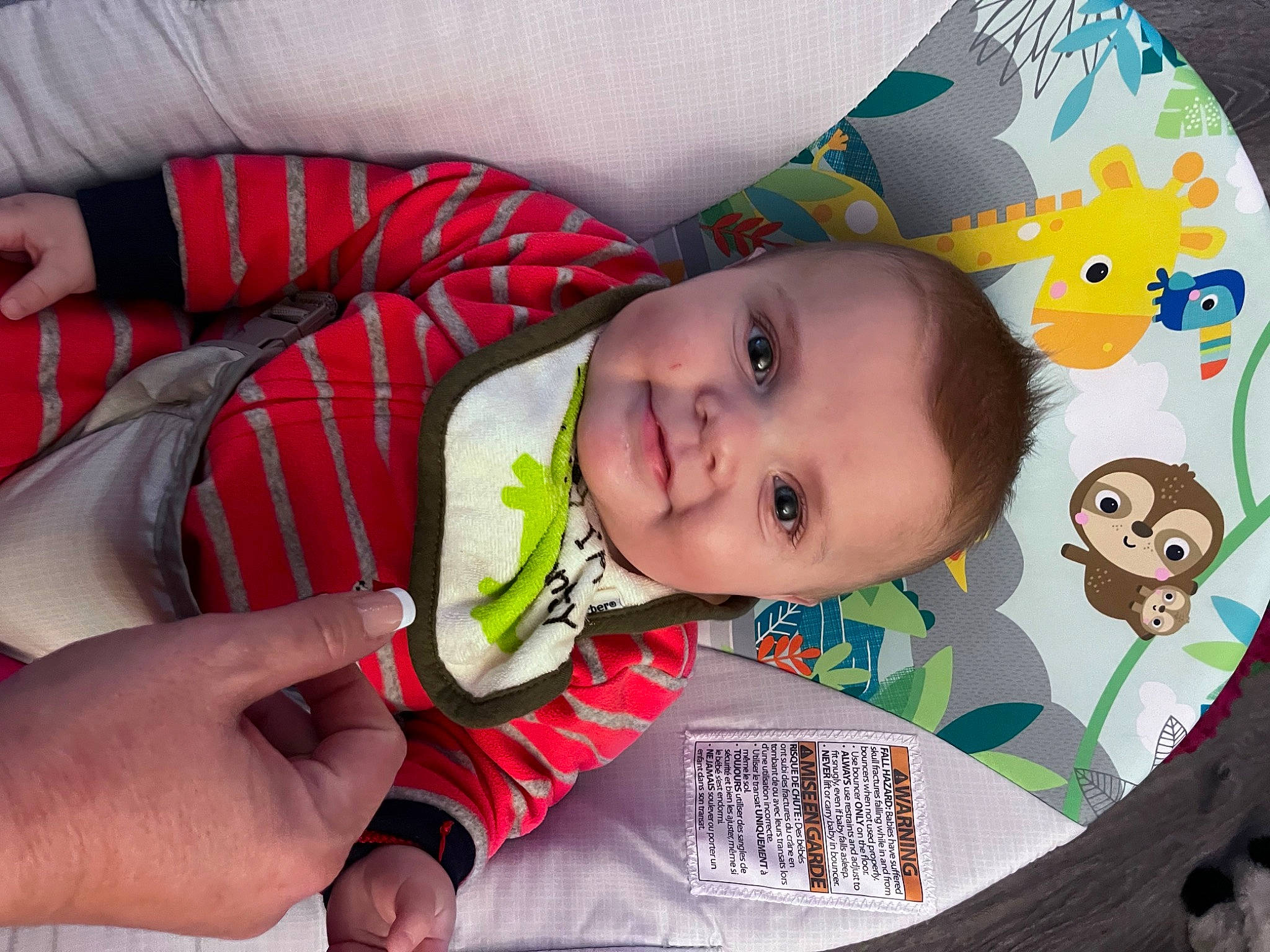 Brian joined the competition — help win amazing prizes! art, baby, baby_products, baby_toddler_clothing, cheek, child, circle, comfort, eye, fun, happy, iris, nail, nose, pattern, person, room, sitting, smile, thumb