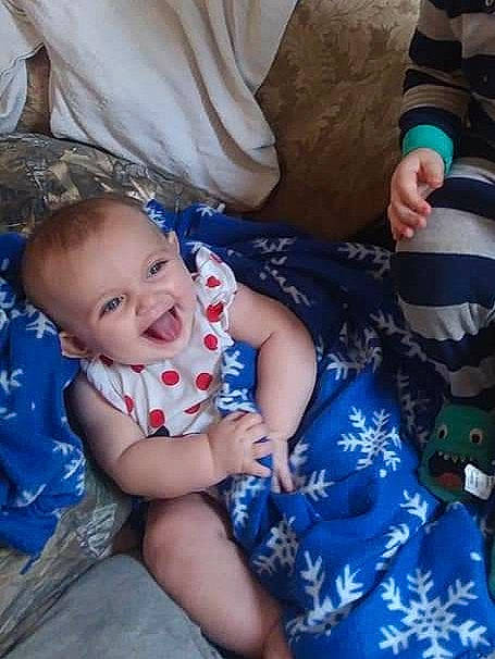 Grace-leigh is registered to the contest to win money with this photo: abdomen, baby_products, child, cool, day, finger, fun, girl, hand, head, infant, joy, mouth, person, product, toddler