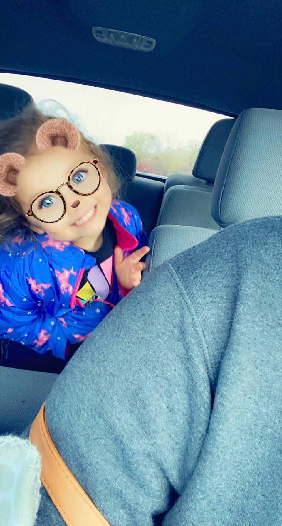 Marlaynee joined the competition — help win amazing prizes! automotive_design, automotive_exterior, azure, car_seat, car_seat_cover, comfort, electric_blue, eyewear, finger, fun, glasses, goggles, happy, head_restraint, motor_vehicle, person, smile, sunglasses, toddler, vehicle_door