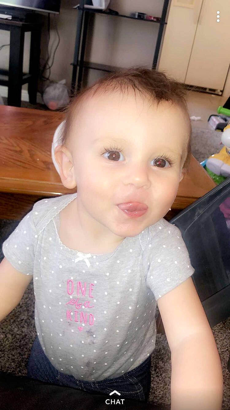 Bexlee joined the competition — help win amazing prizes! baby, cheek, child, face, forehead, head, person, skin, toddler