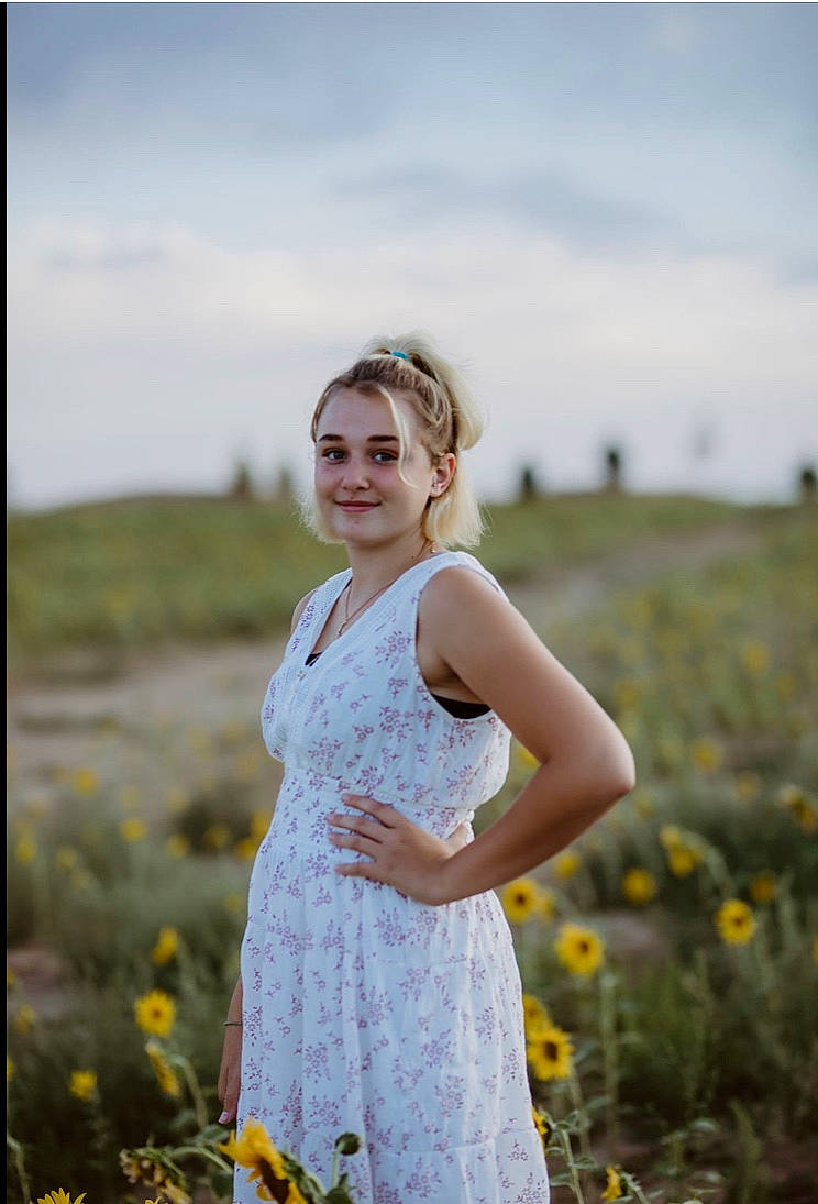 Destaney joined the competition — help win amazing prizes! asterales, day_dress, dress, field, flash_photography, joy, meadow, necklace, one_piece_garment, pedicel, people_in_nature, person, photo_shoot, portrait, portrait_photography, prairie, spring, summer, wildflower